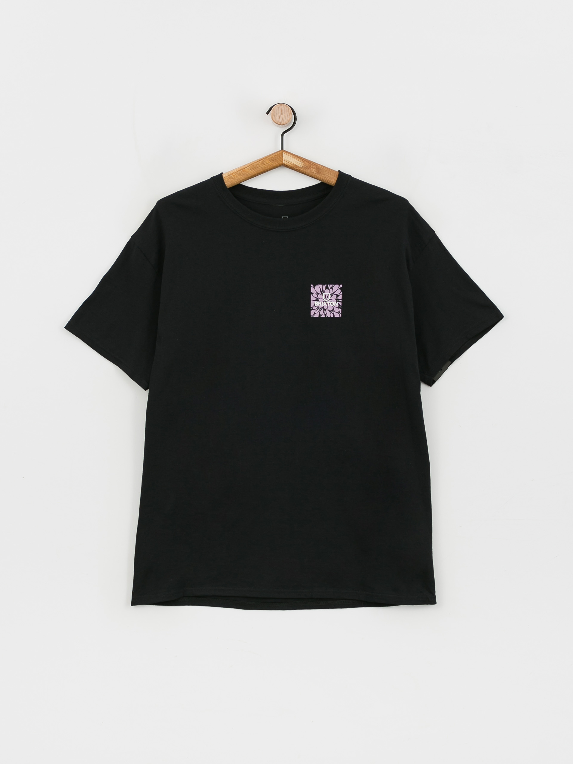T-shirt Brixton Alpha Square (black/psyc)
