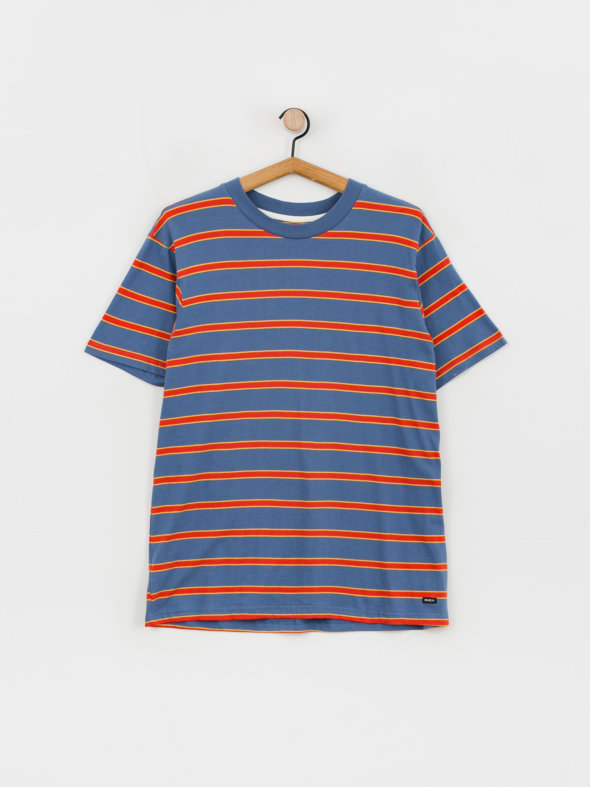 RVCA Тениска Daybreak Stripe Crew (royal)