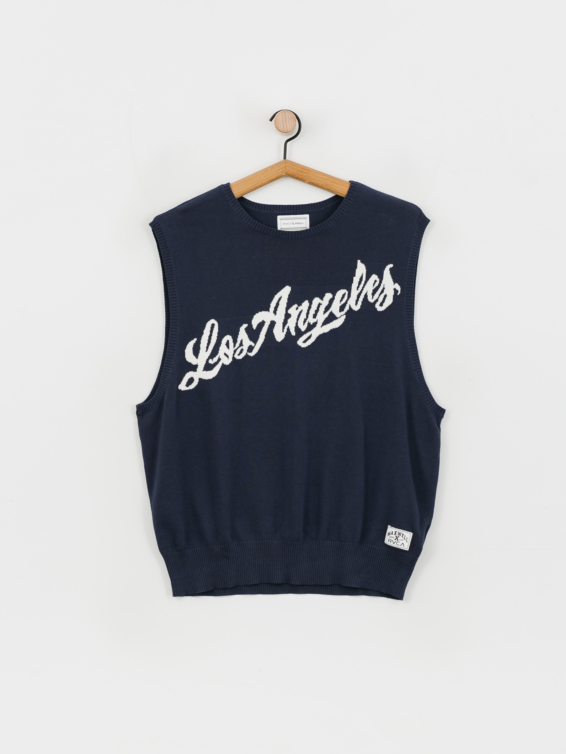 Bezrękawnik RVCA Hometown Sweater Ves Wmn (moody blue)