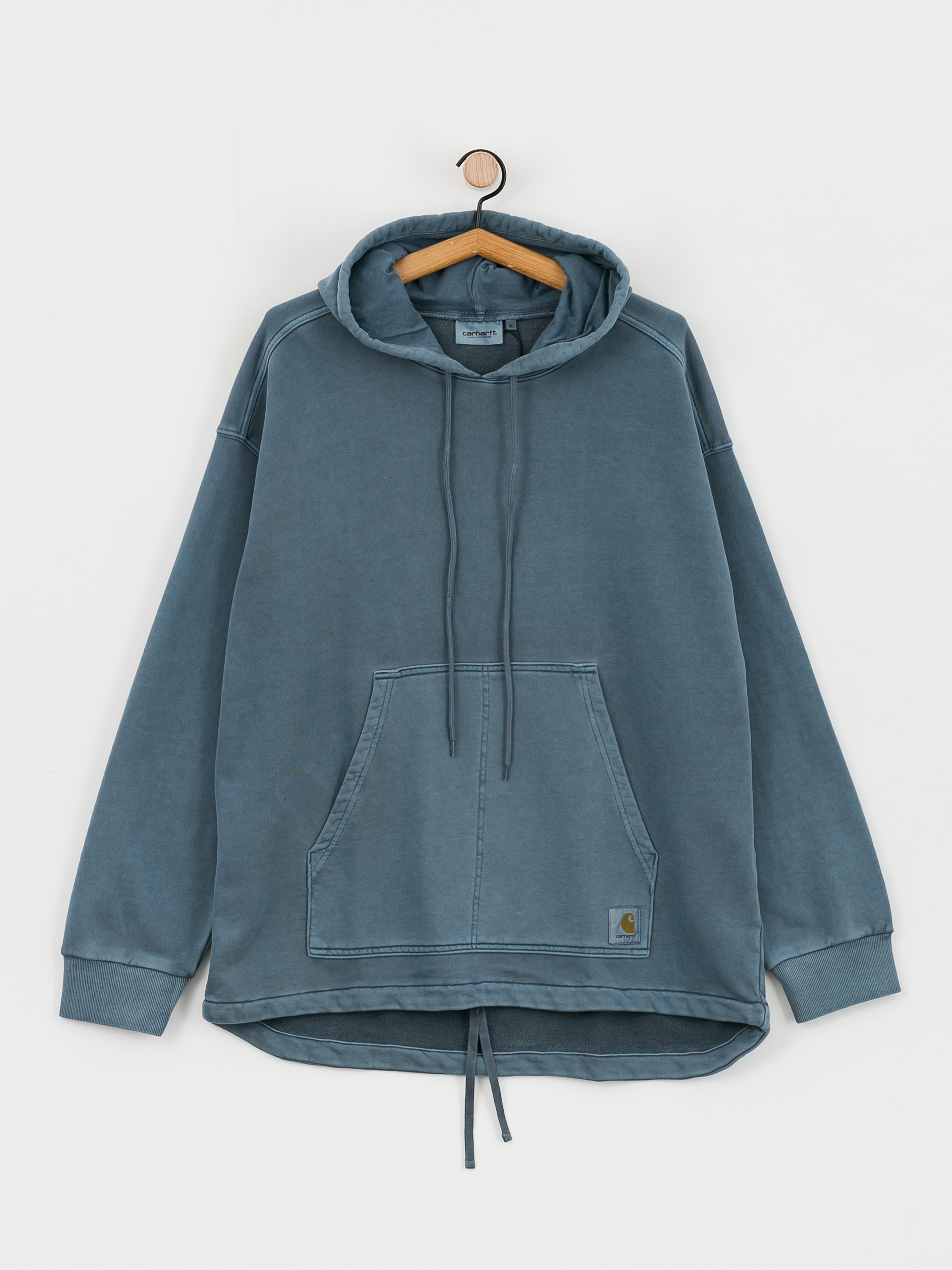 Bluza z kapturem Carhartt WIP Arling HD (storm blue)