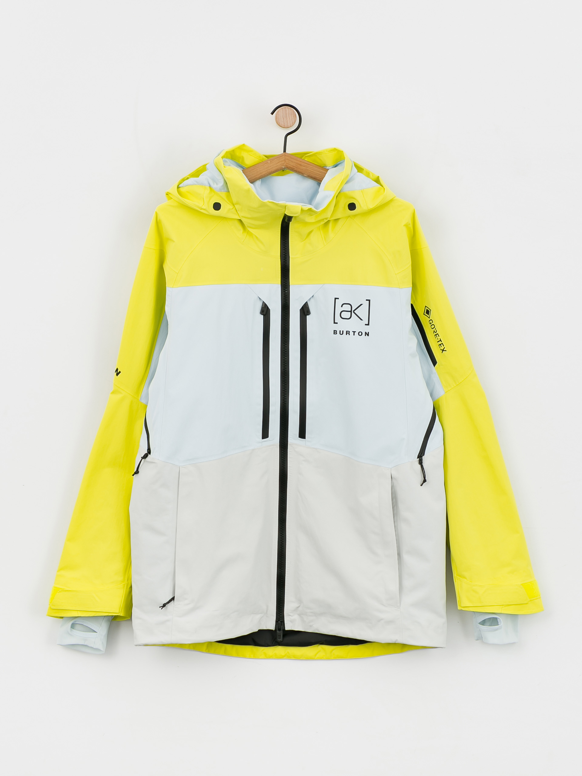 Męska Kurtka snowboardowa Burton Ak Swash Gore Tex 2L (limeade/ballad blue/gray cloud)
