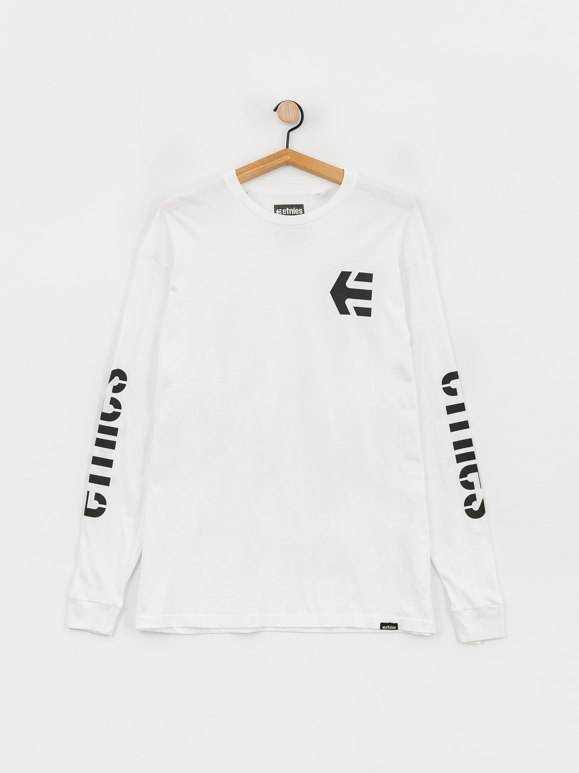 Longsleeve Etnies Icon (white/black)