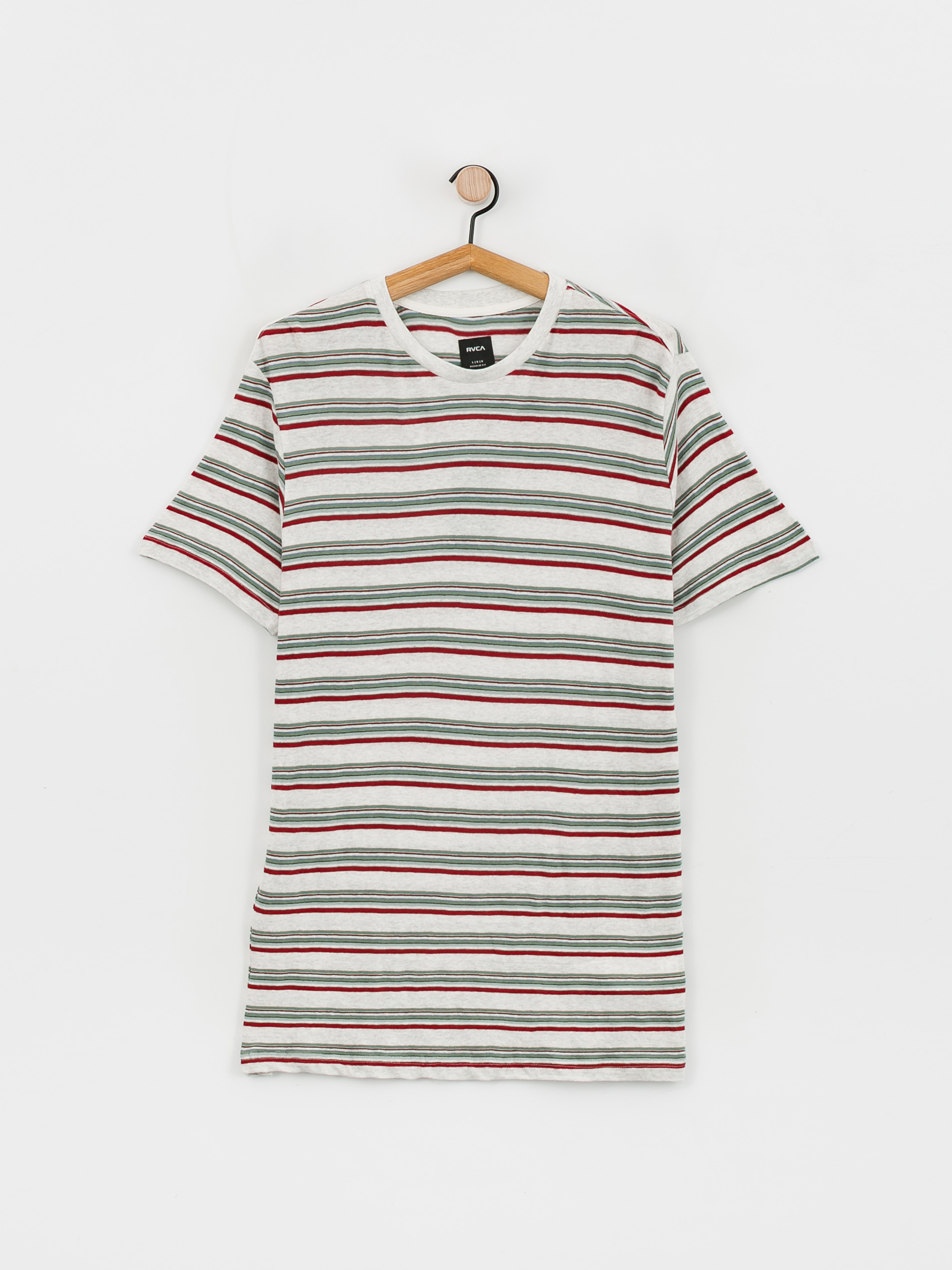 T-shirt RVCA Ramshackle Micro Str (snow white)