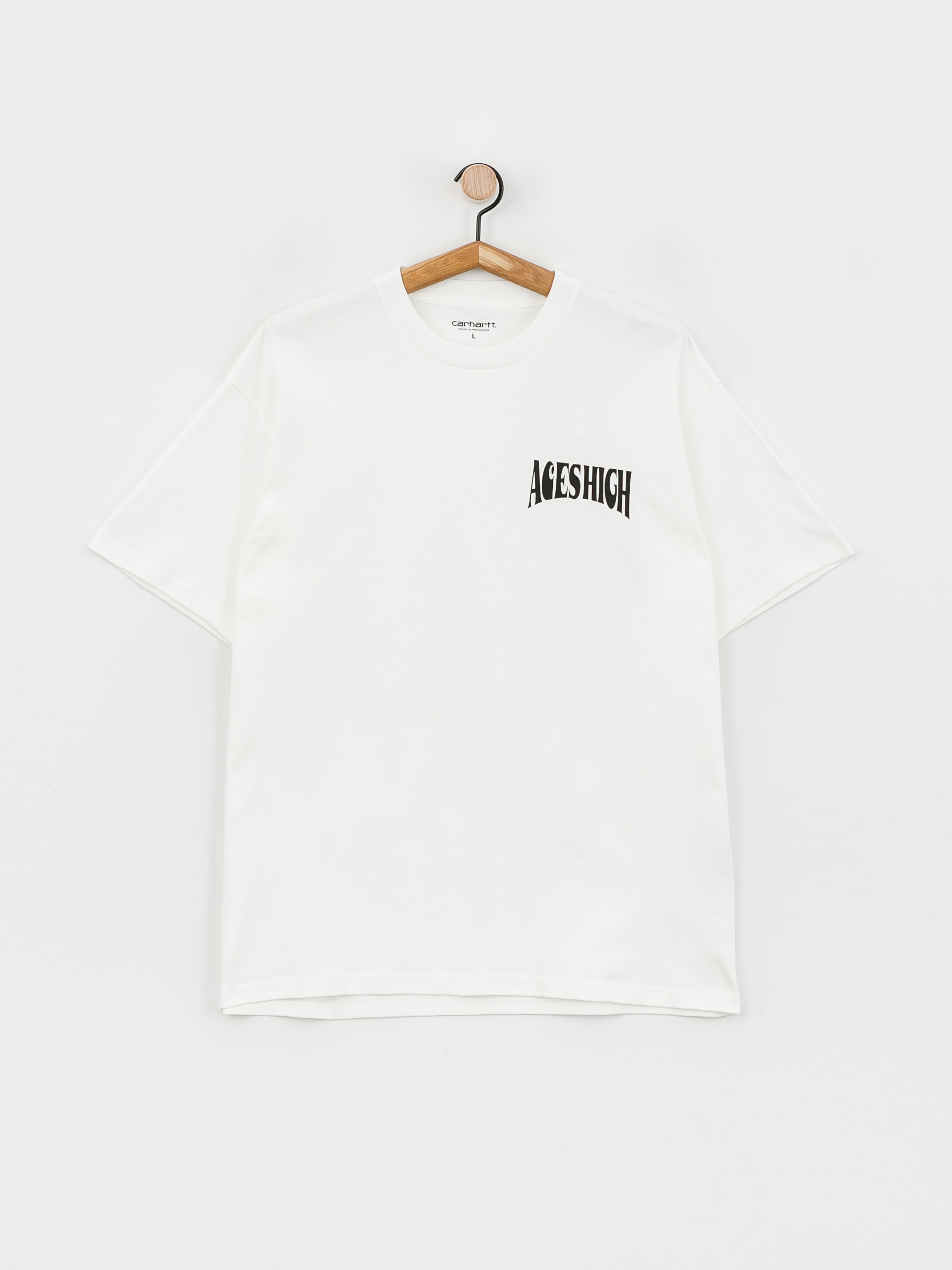 T-shirt Carhartt WIP Aces (white/black)