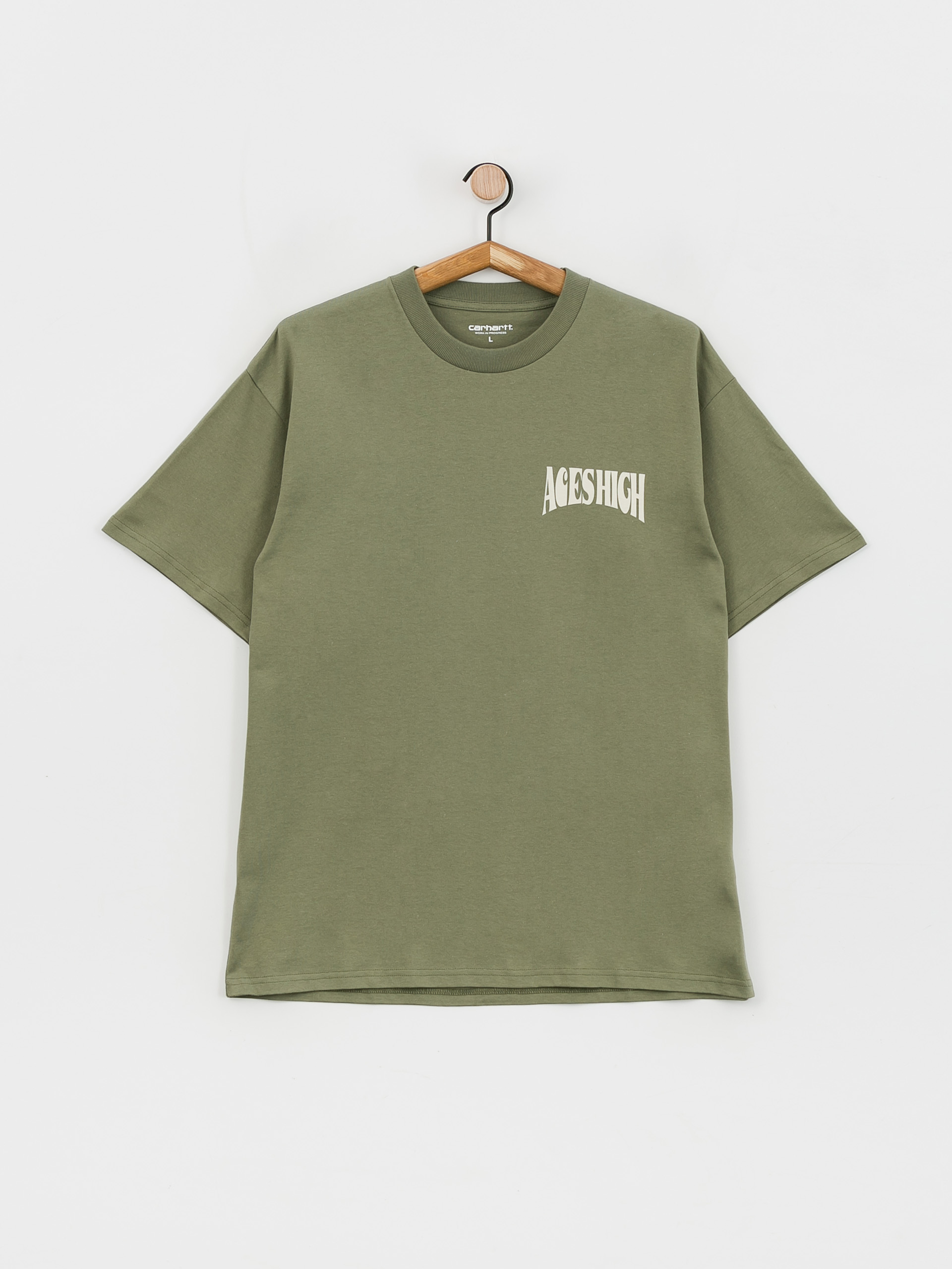 T-shirt Carhartt WIP Aces (dollar green/wax)