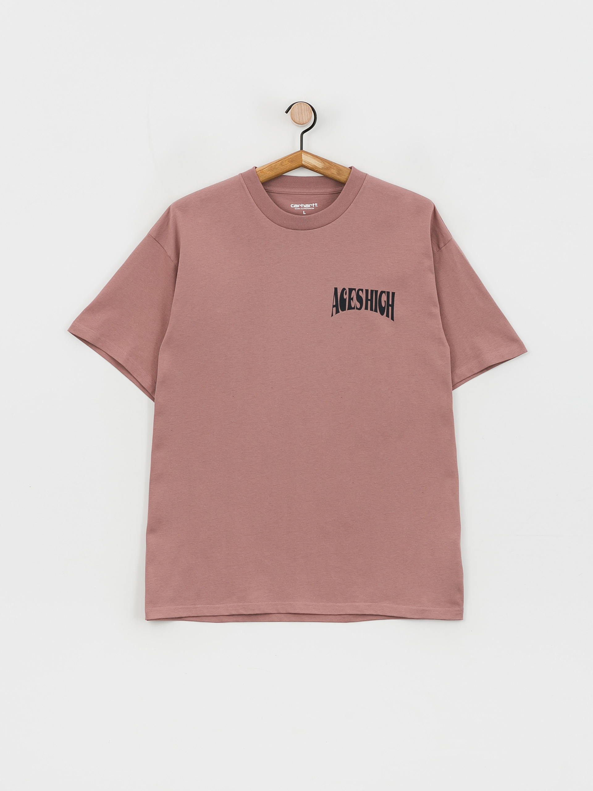 T-shirt Carhartt WIP Aces (lupinus/dark navy)