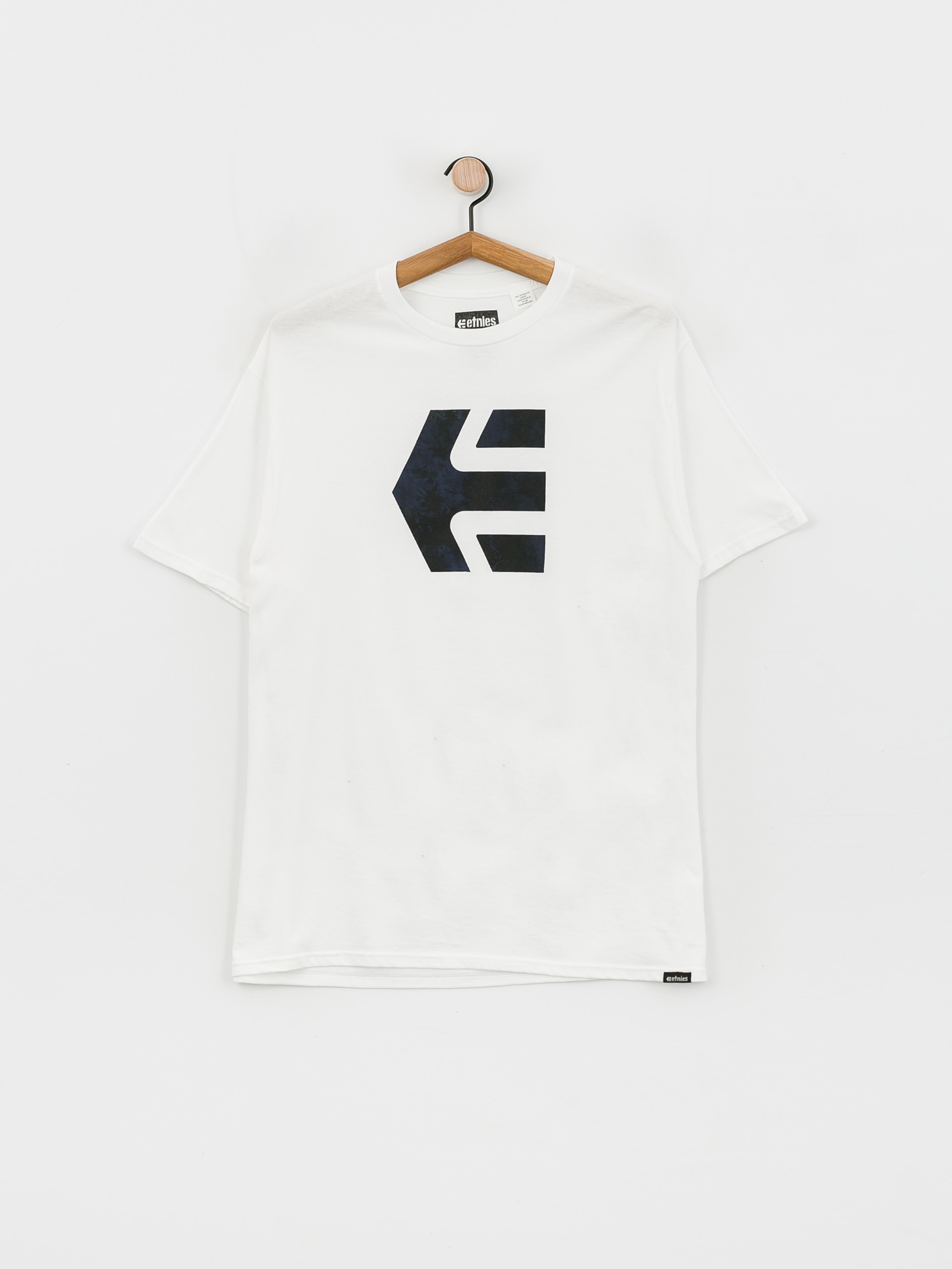 T-shirt Etnies Icon Print (white/blue/black)