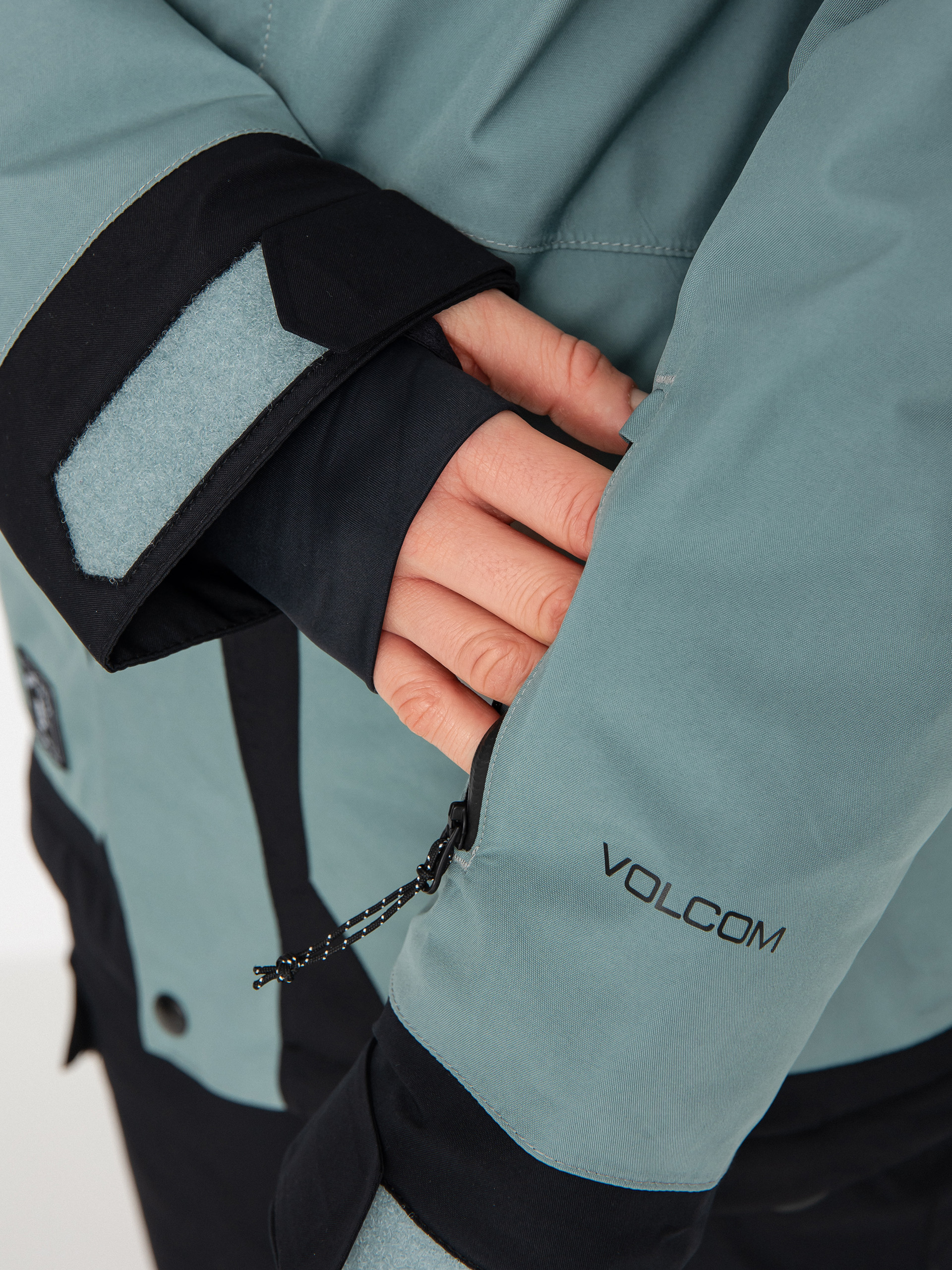 Damska Kurtka snowboardowa Volcom Ell Ins Gore Tex (green ash)