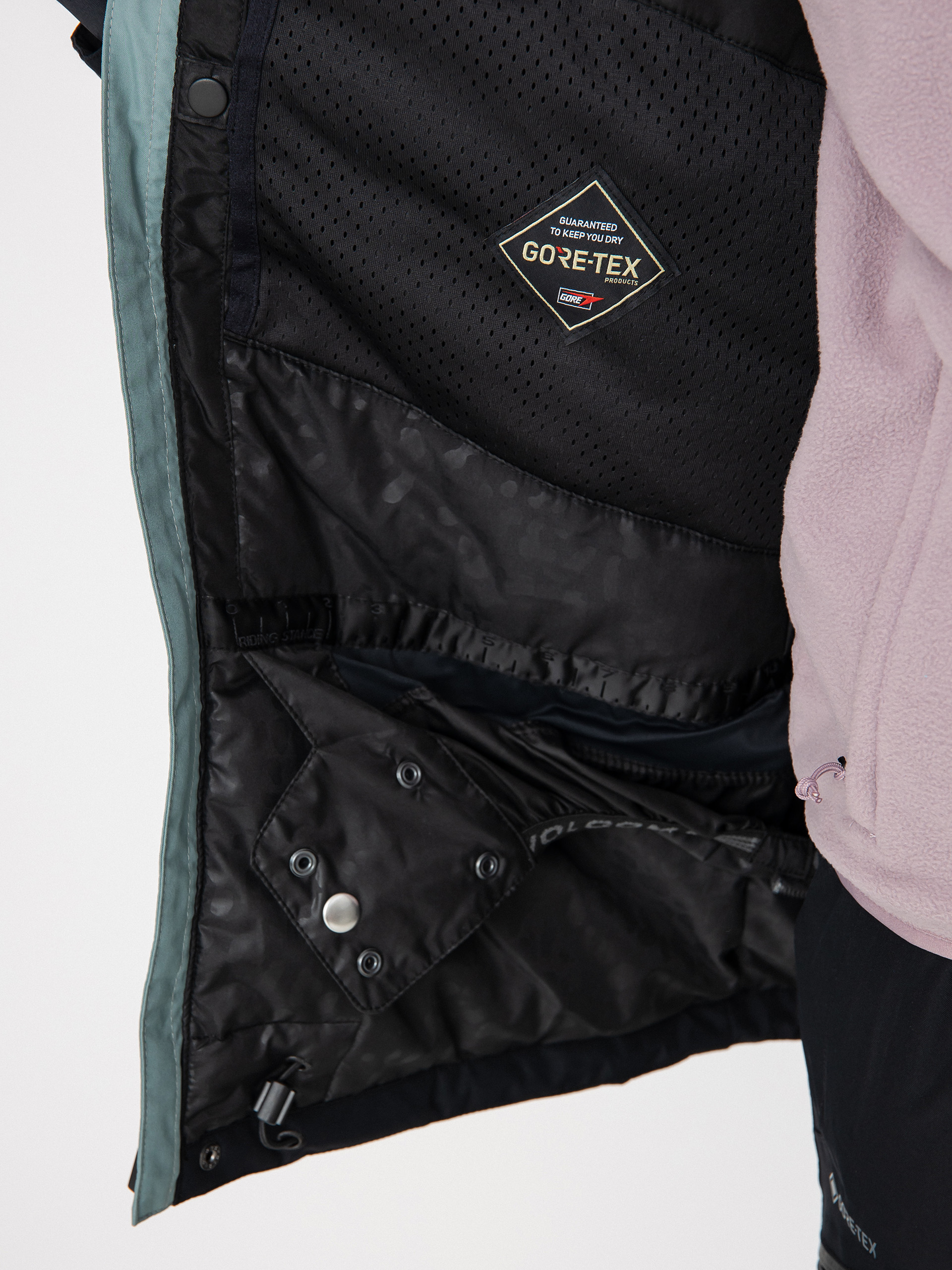 Damska Kurtka snowboardowa Volcom Ell Ins Gore Tex (green ash)