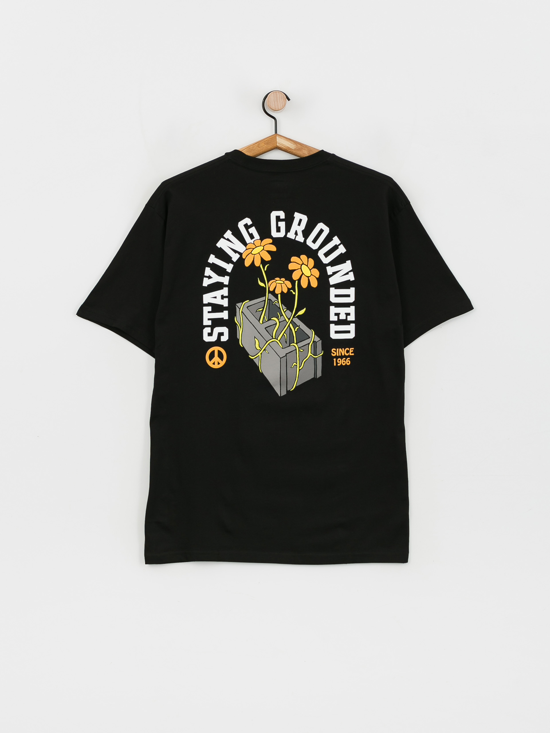 T-shirt Vans Staying Grounded (black)