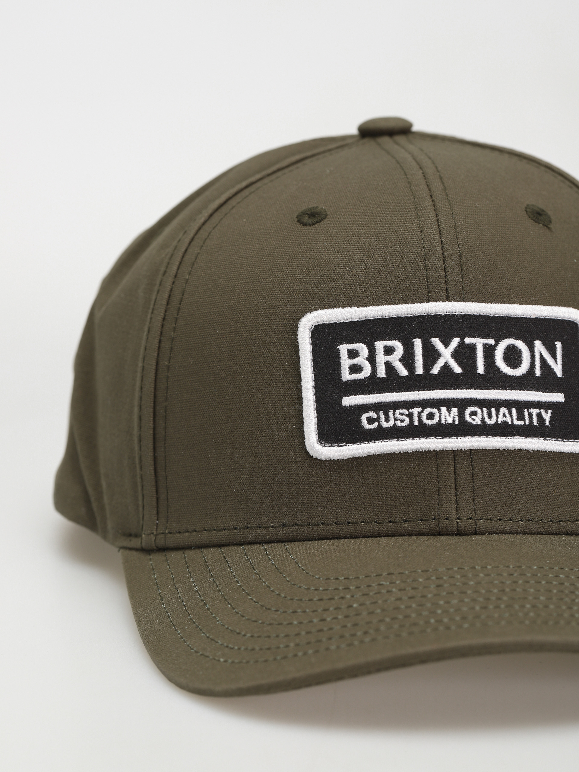 Czapka z daszkiem Brixton Palmer Proper X Mp Snapback (military olive)