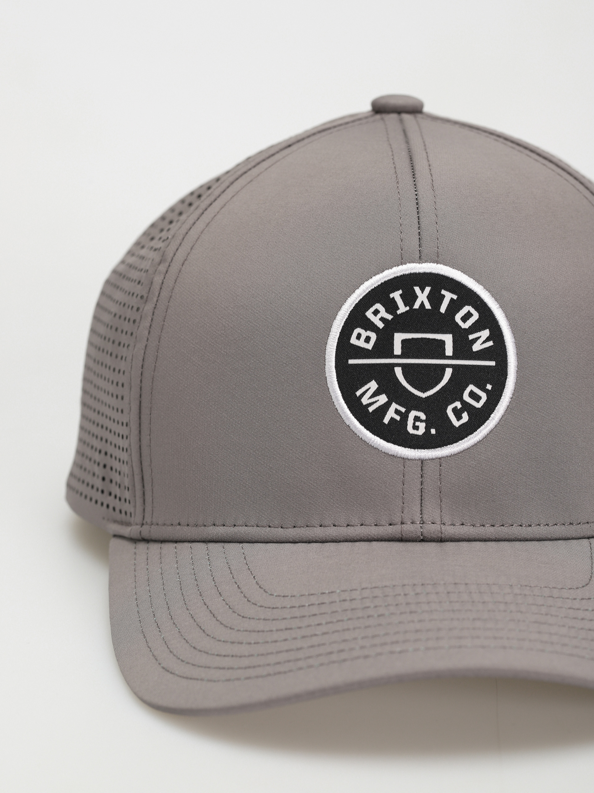 Czapka z daszkiem Brixton Crest X Mp Snapback (grey/grey)