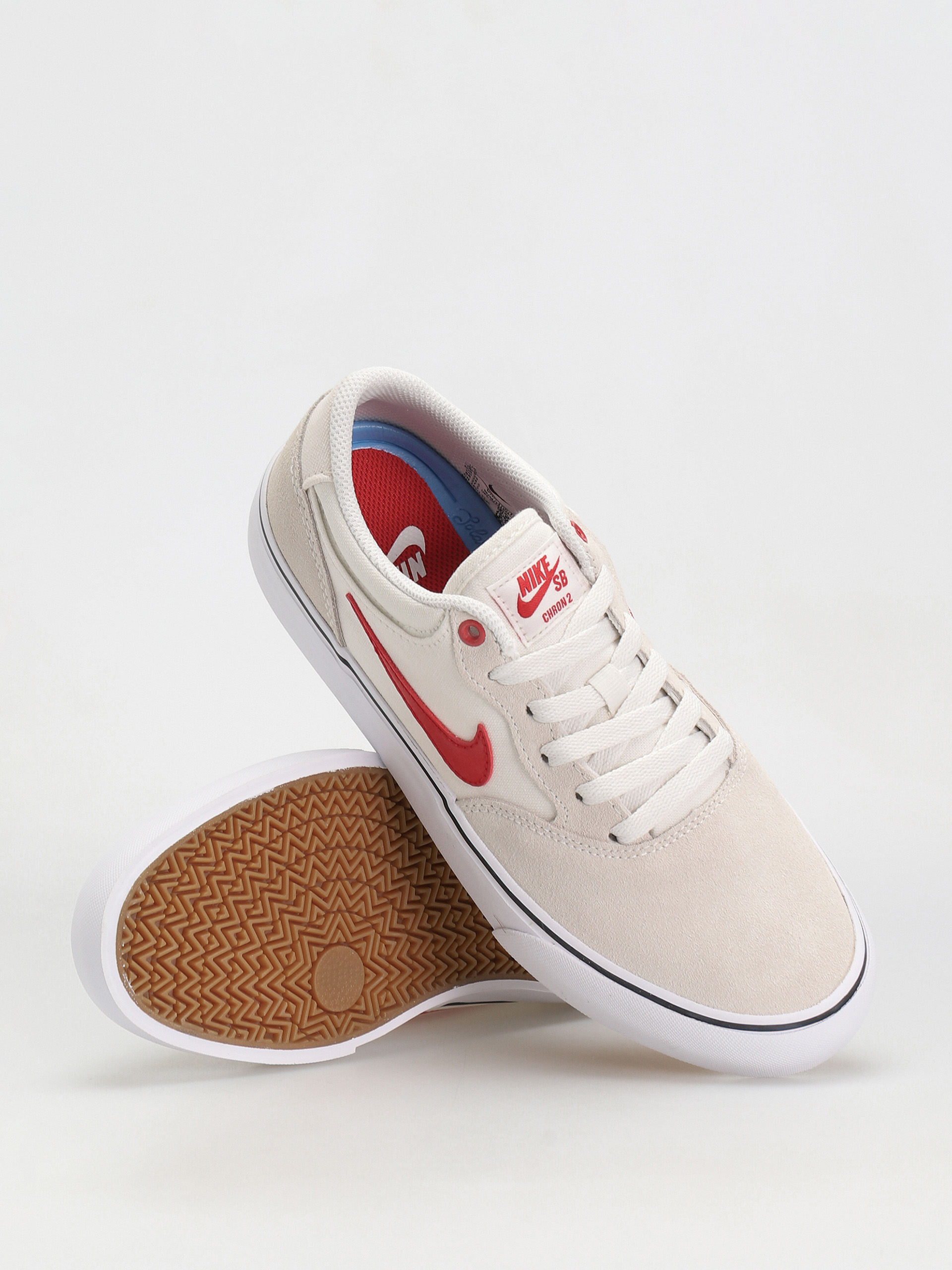 Buty Nike SB Chron 2 (summit white/university red phantom)