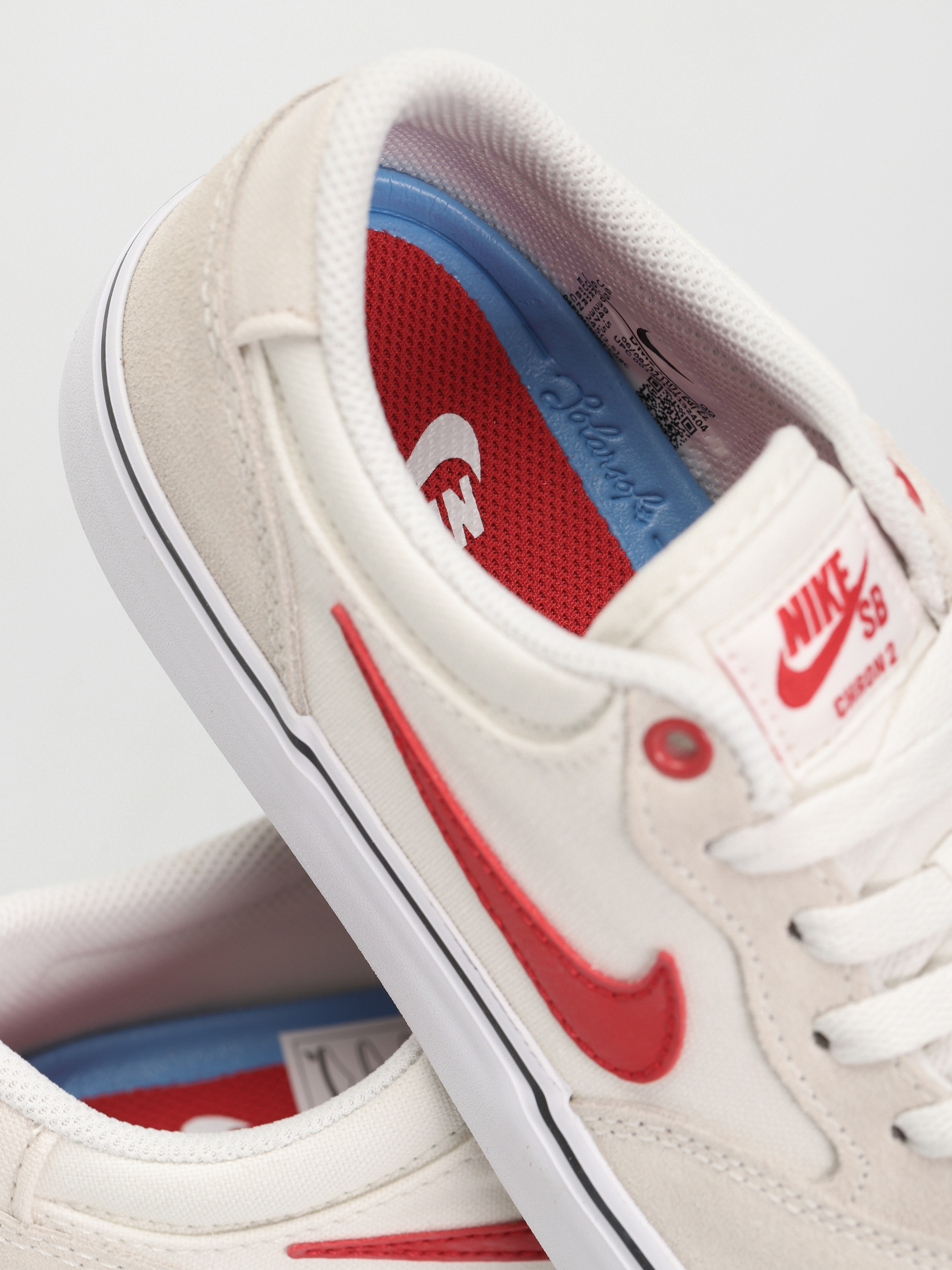 Buty Nike SB Chron 2 (summit white/university red phantom)