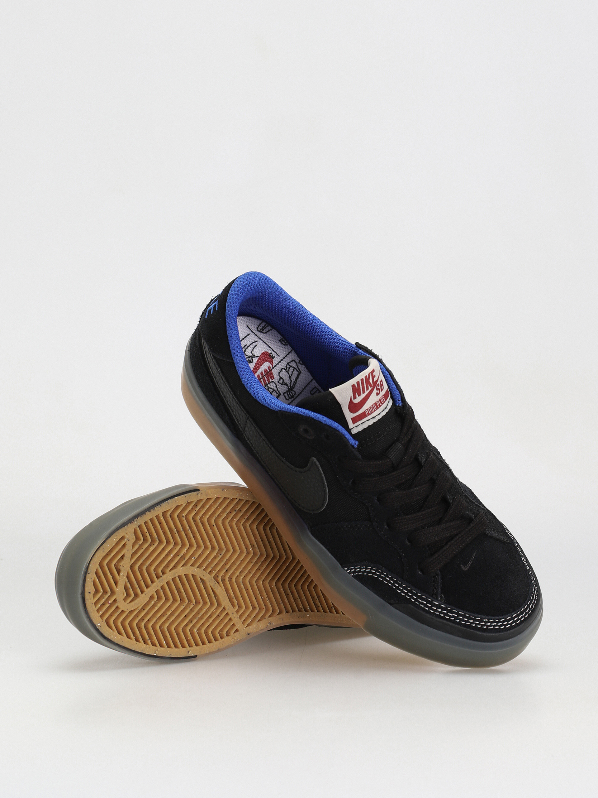 Buty Nike SB Pogo Premium (black/black hyper royal gum light brown)