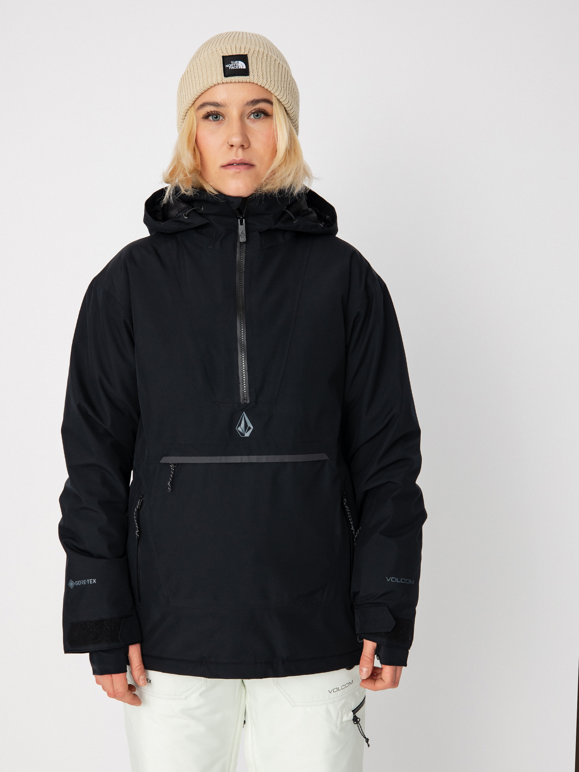 Damska Kurtka snowboardowa Volcom Fern Ins Gore Pullover (black)