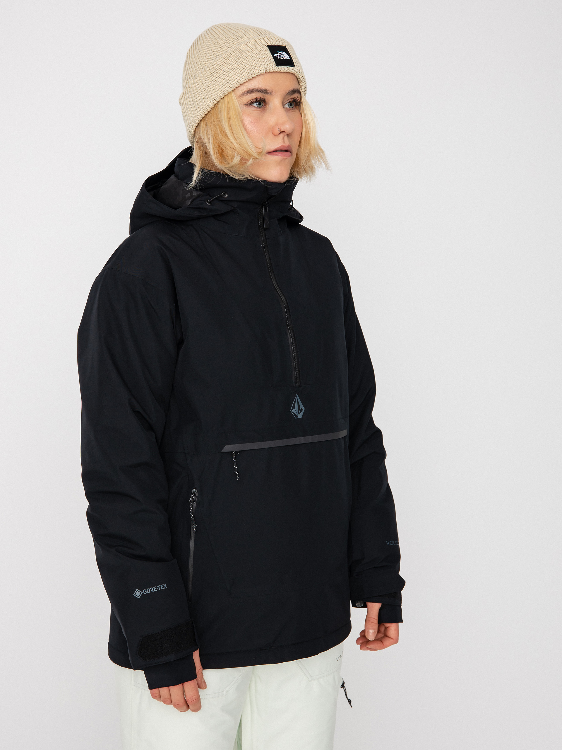 Damska Kurtka snowboardowa Volcom Fern Ins Gore Pullover (black)
