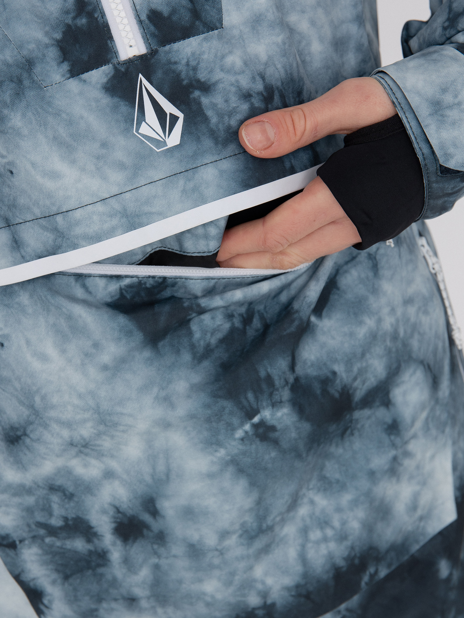 Damska Kurtka snowboardowa Volcom Fern Ins Gore Pullover (storm tie dye)