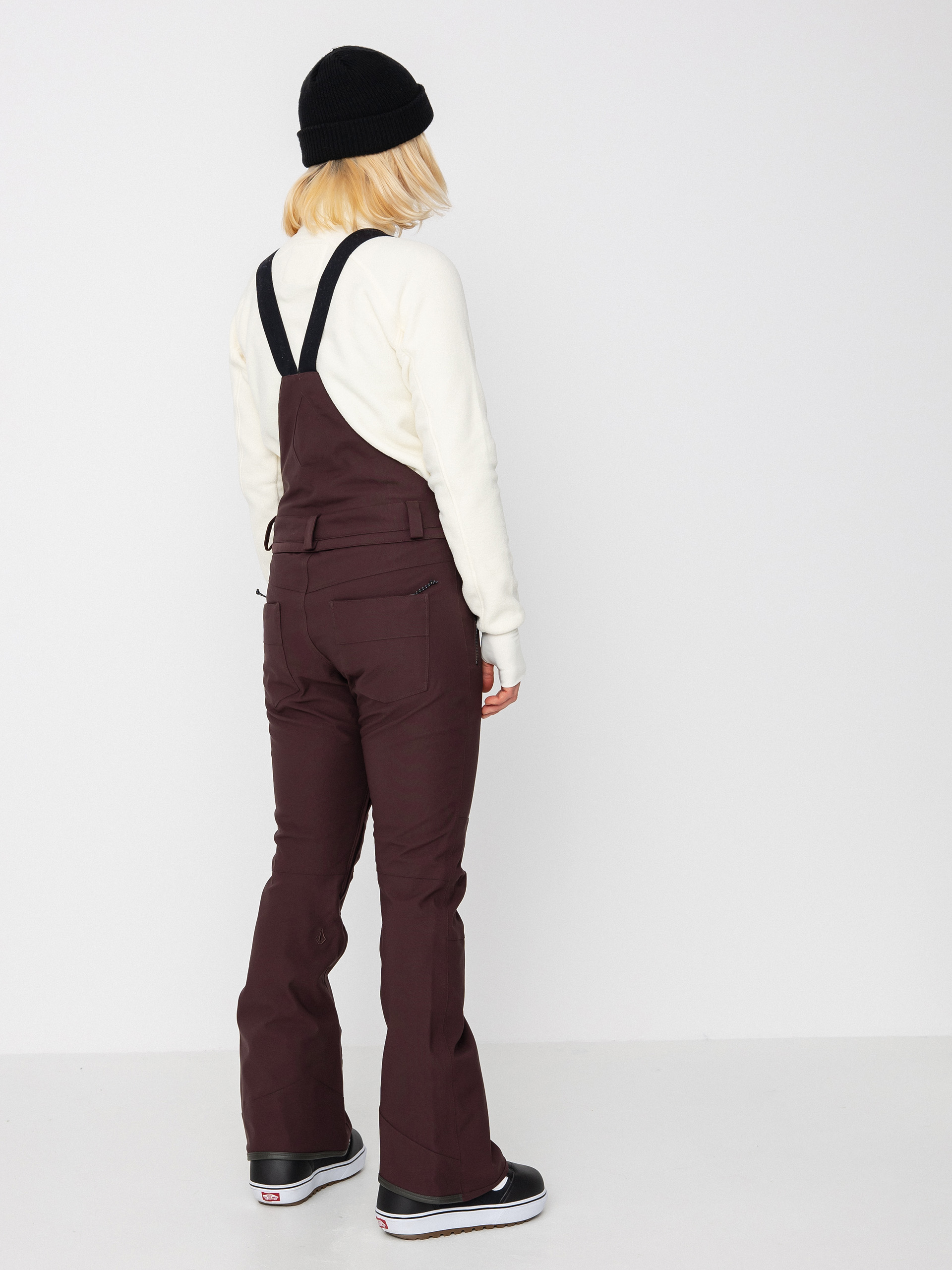 Damskie Spodnie snowboardowe Volcom Swift Bib Overall (black plum)