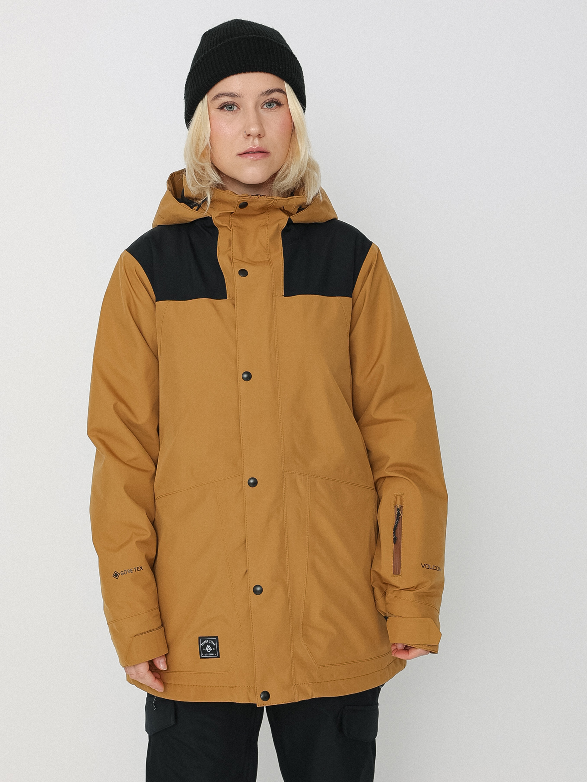 Damska Kurtka snowboardowa Volcom Ell Ins Gore Tex (caramel)