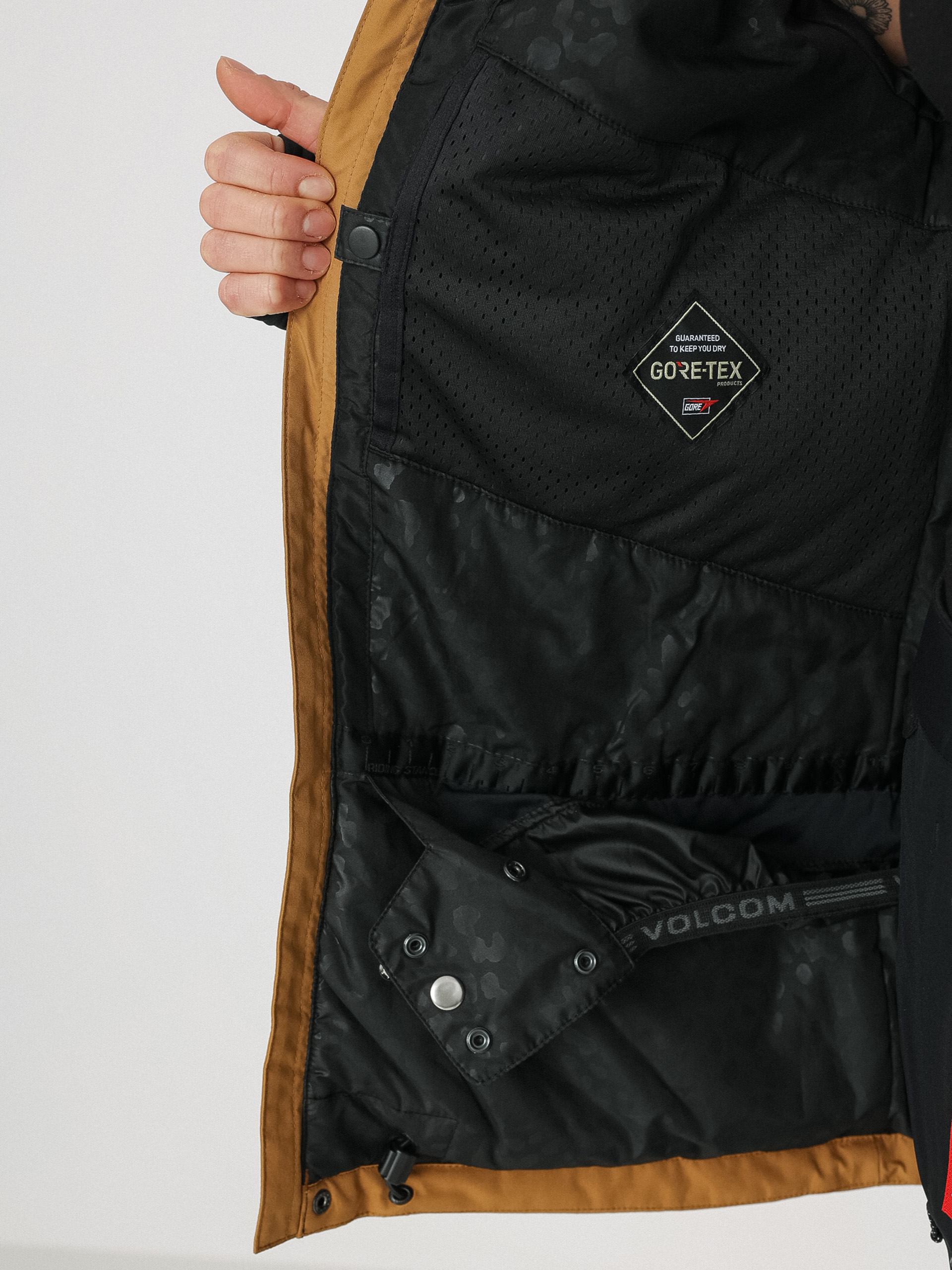 Damska Kurtka snowboardowa Volcom Ell Ins Gore Tex (caramel)