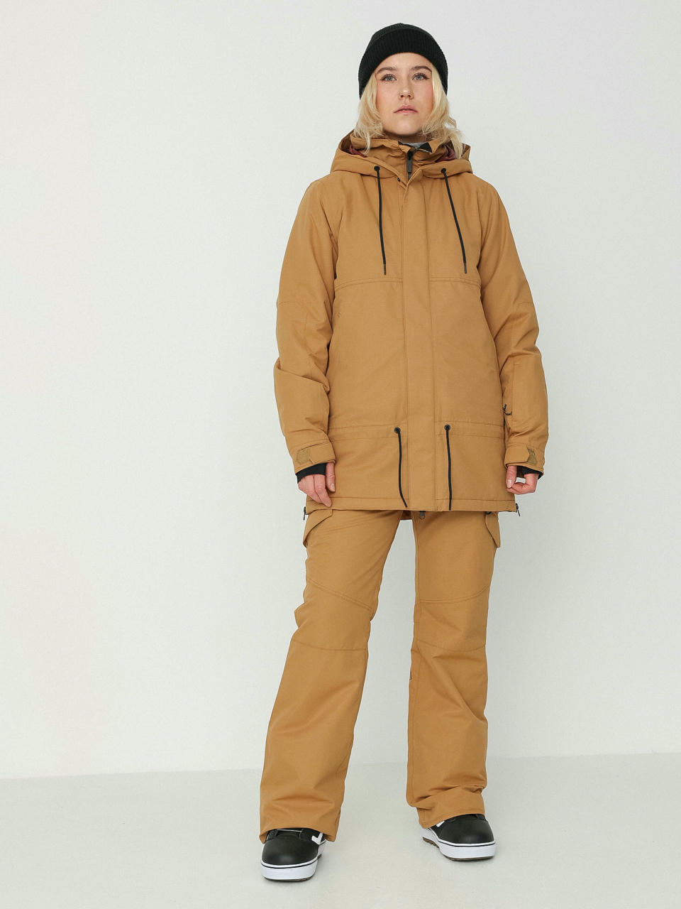 Kurtka snowboardowa Volcom Paxson 2L Tds Inf Parka Wmn (caramel)