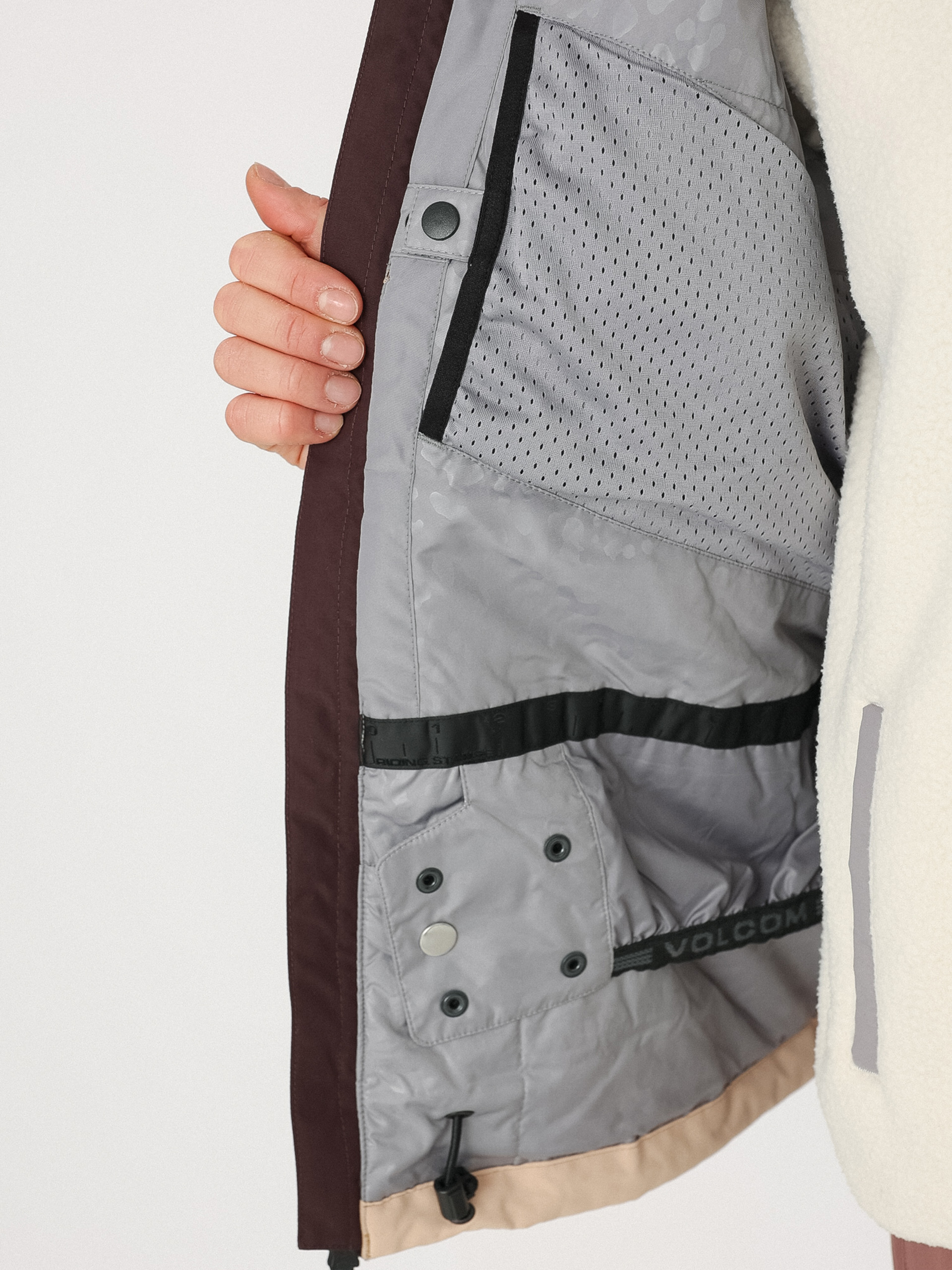 Damska Kurtka snowboardowa Volcom Rossland Ins (sand)