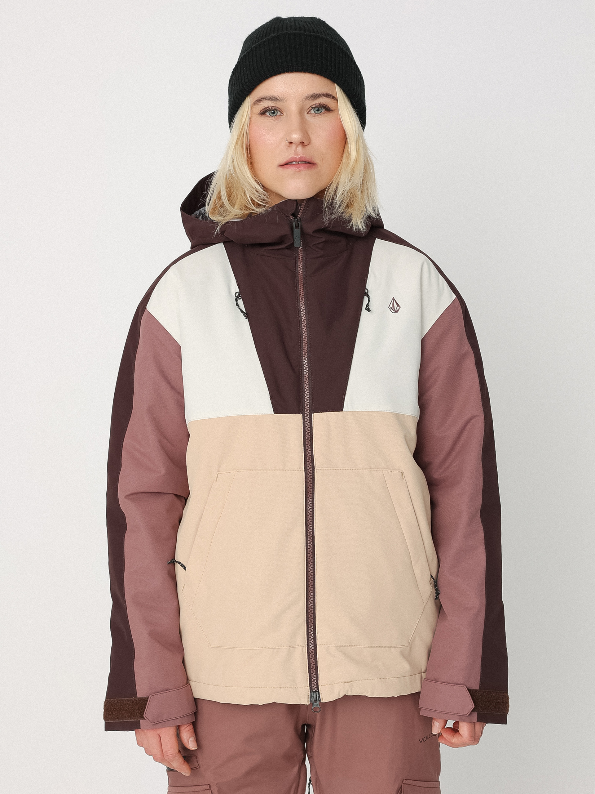 Damska Kurtka snowboardowa Volcom Rossland Ins (sand)