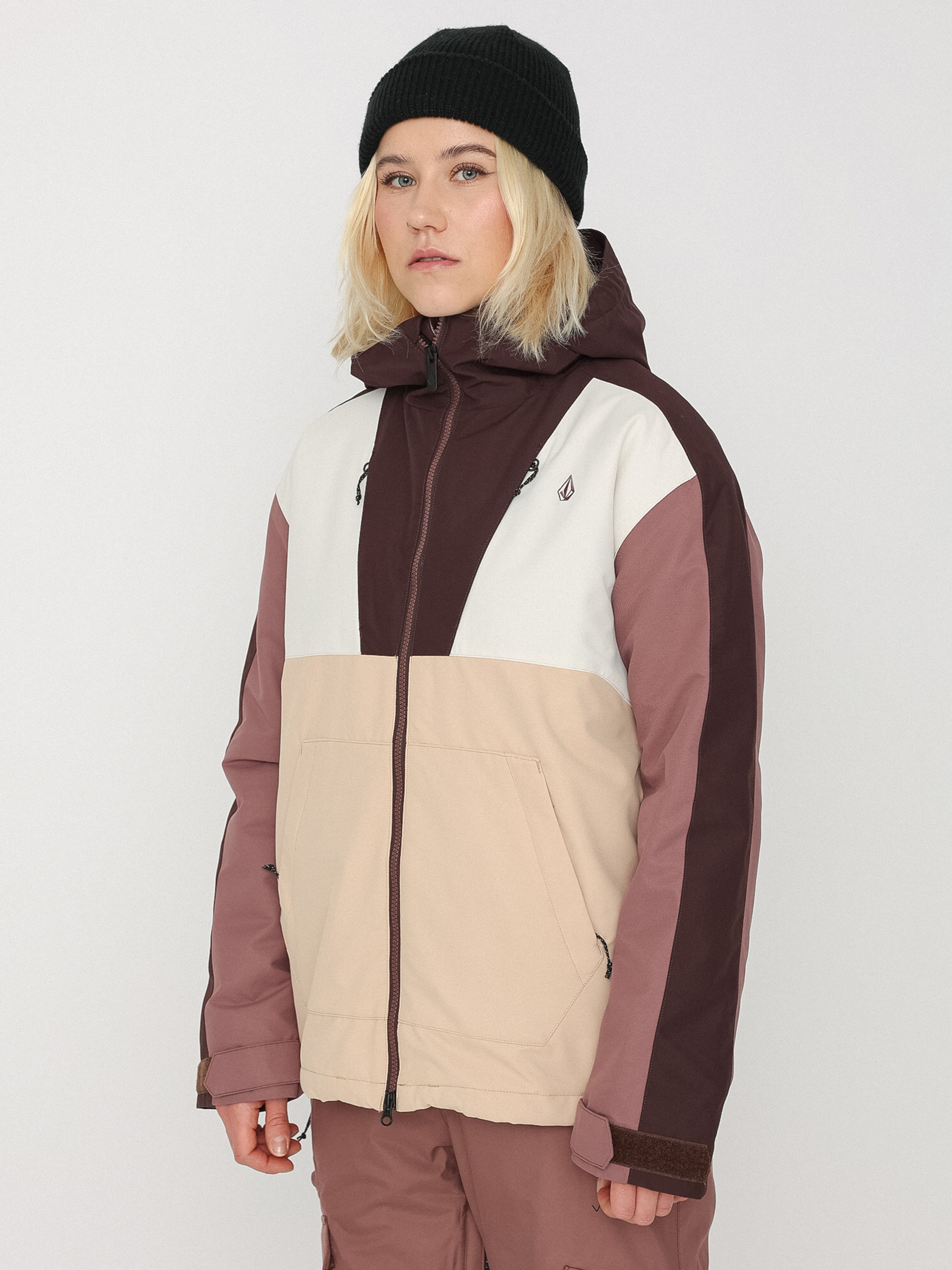 Damska Kurtka snowboardowa Volcom Rossland Ins (sand)