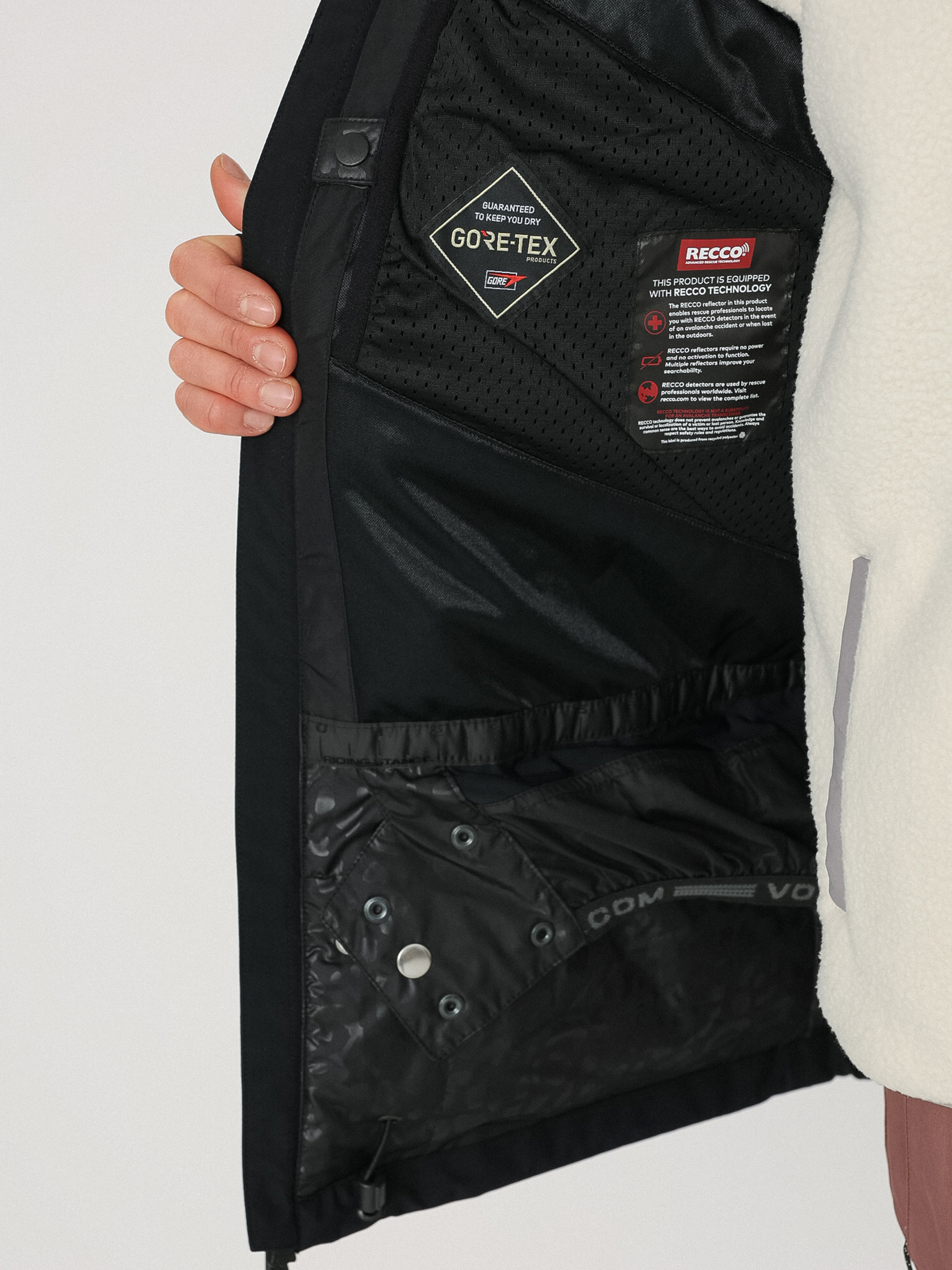 Damska Kurtka snowboardowa Volcom 3D Stretch Gore (black)
