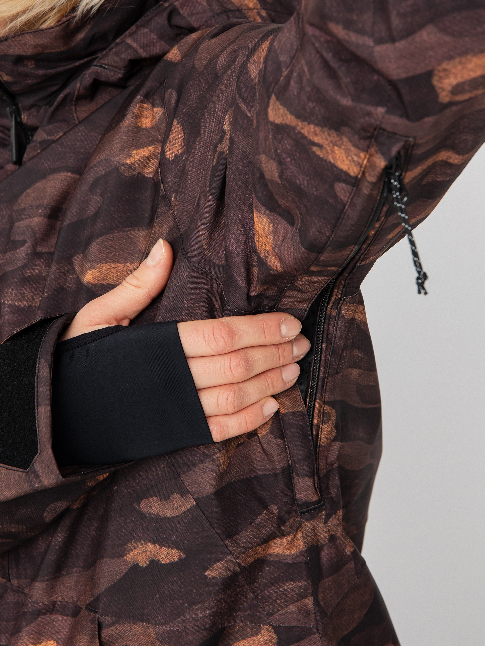 Damska Kurtka snowboardowa Volcom 3D Stretch Gore (dusk camo)