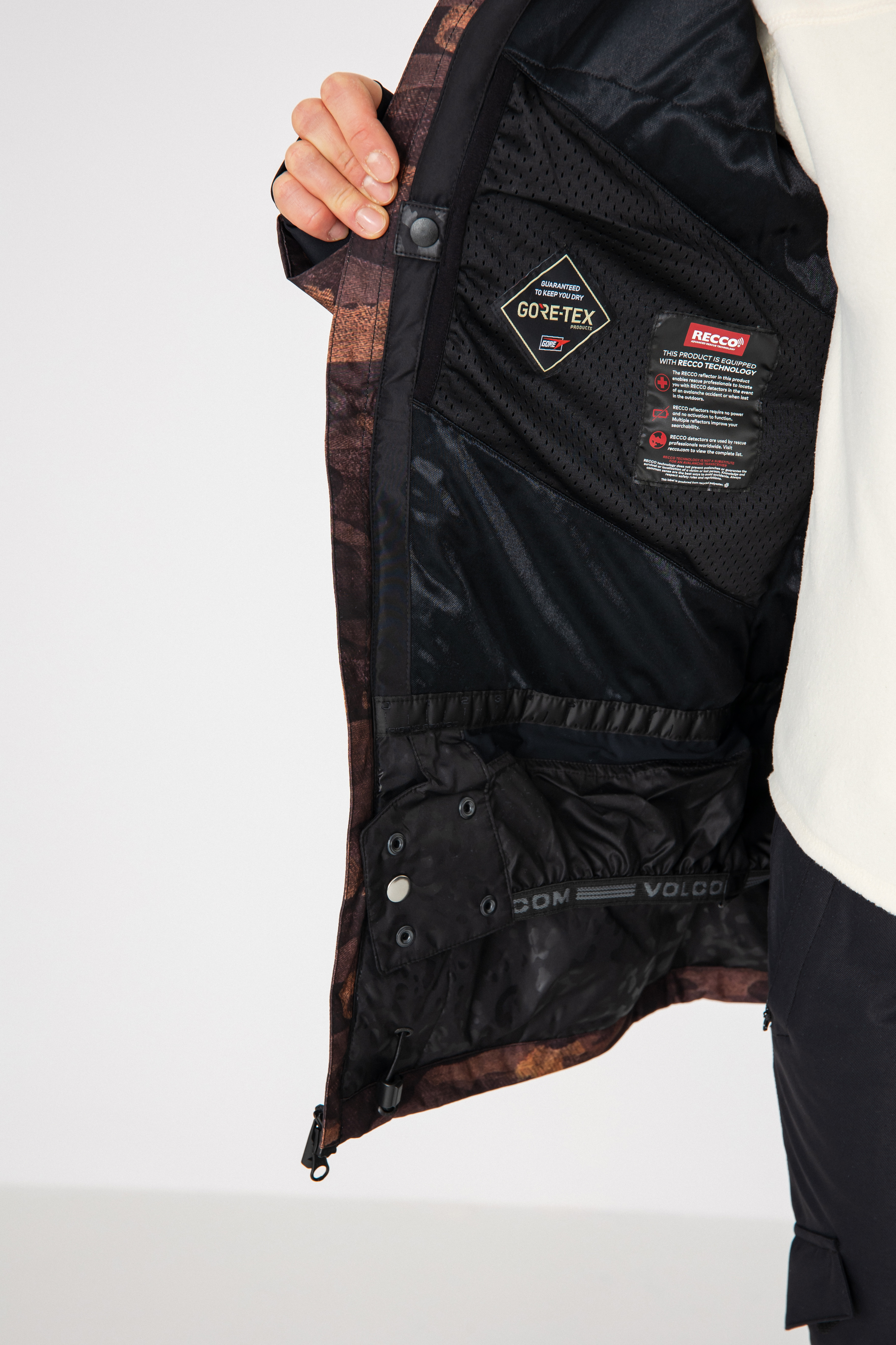 Damska Kurtka snowboardowa Volcom 3D Stretch Gore (dusk camo)