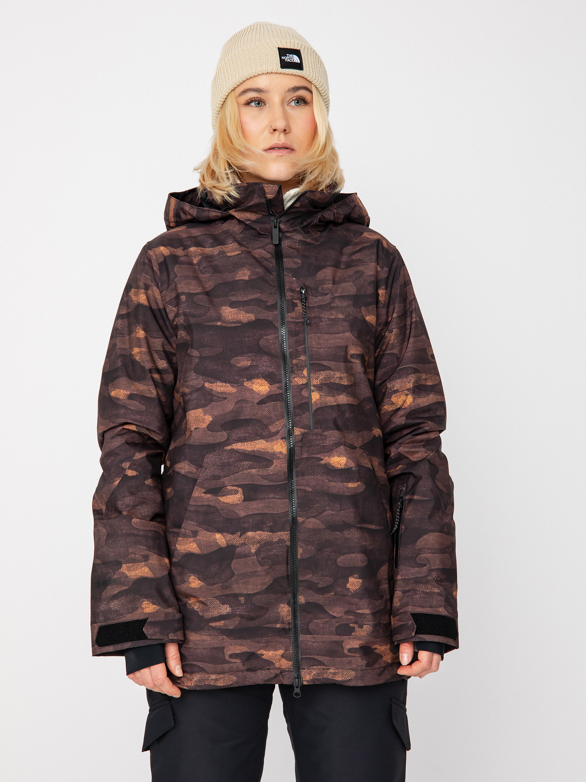 Kurtka snowboardowa Volcom 3D Stretch Gore Wmn - camo (dusk camo)