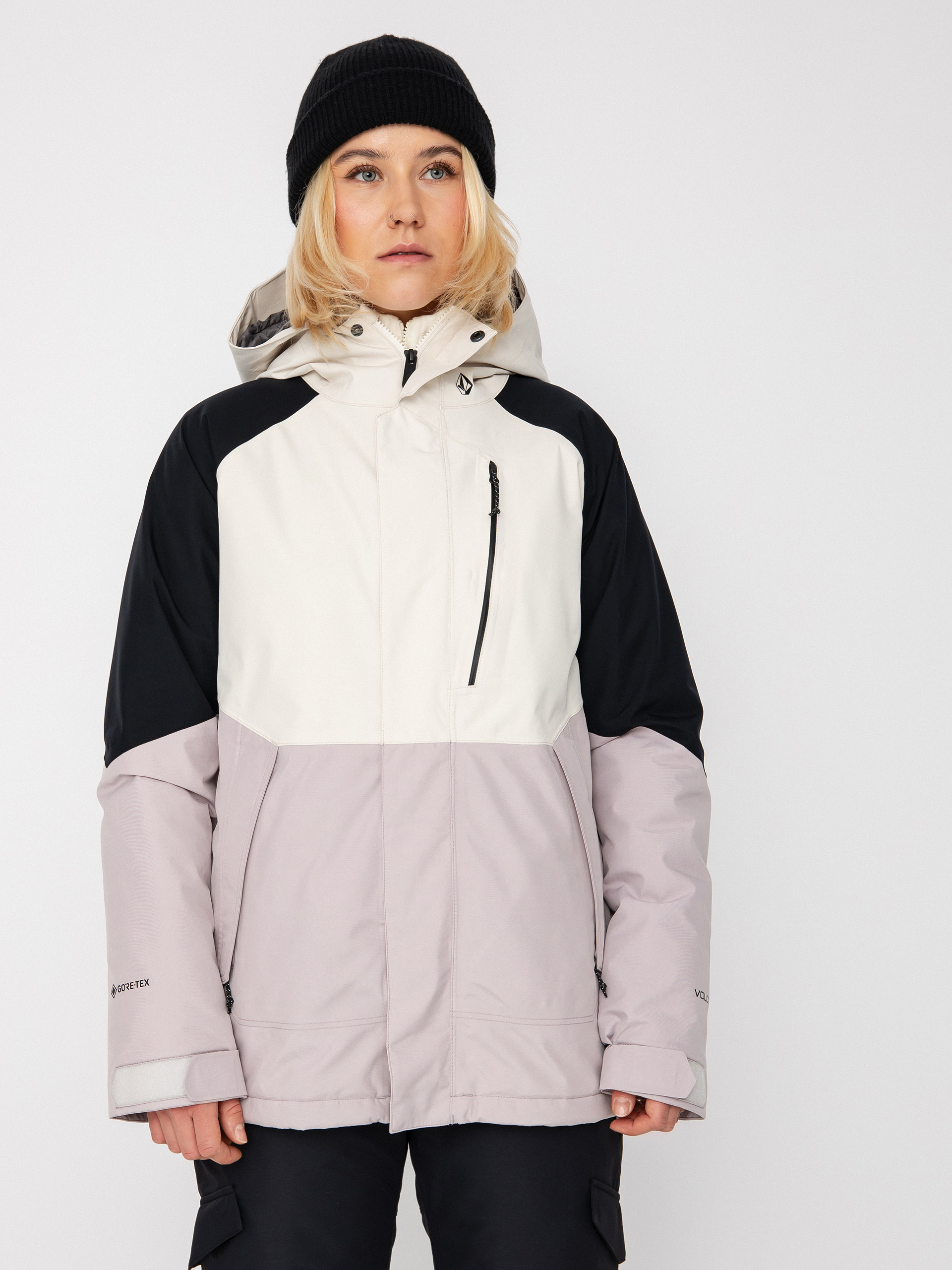 Damska Kurtka snowboardowa Volcom Aris Ins Gore (amethyst smoke)