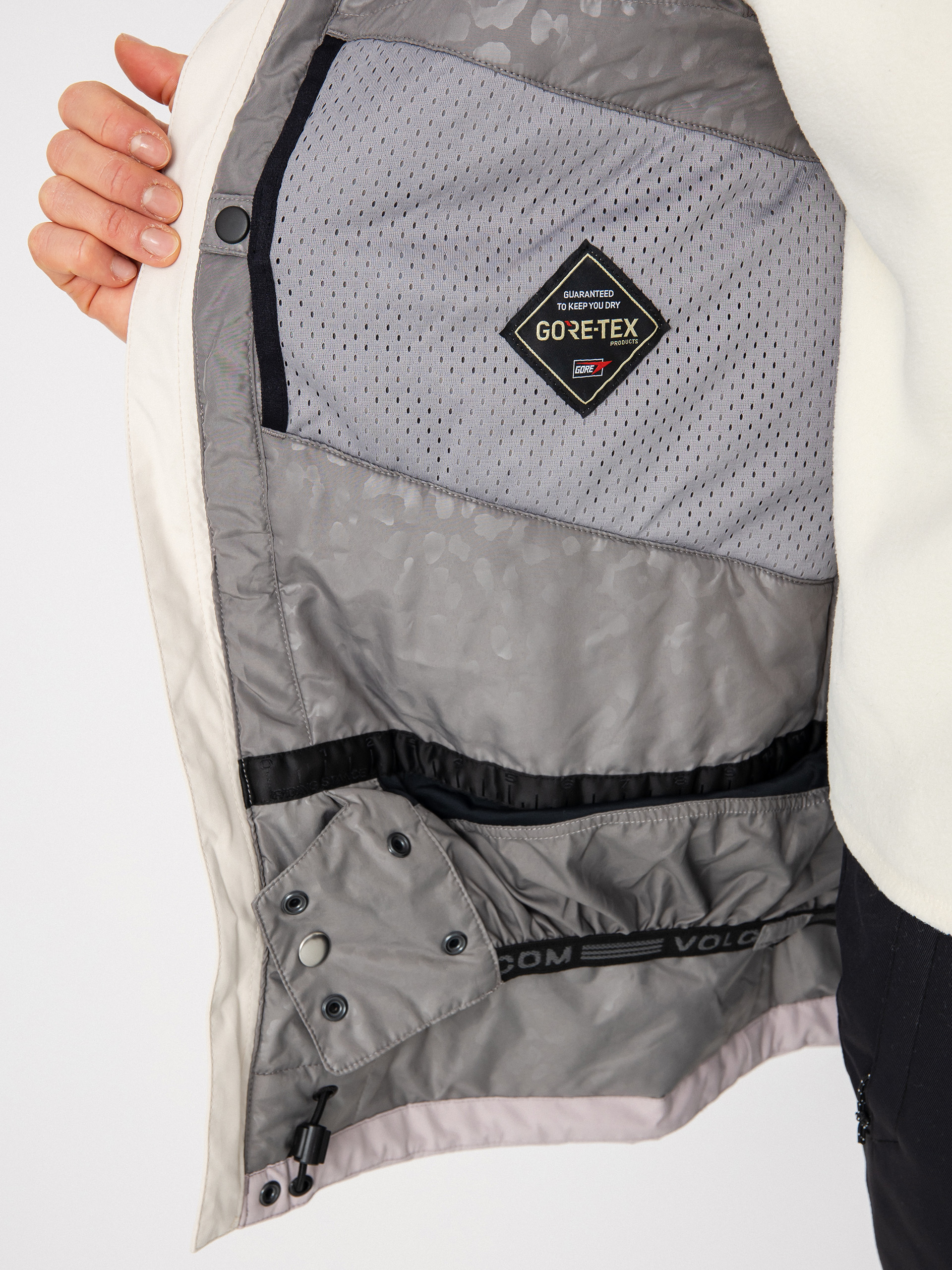 Damska Kurtka snowboardowa Volcom Aris Ins Gore (amethyst smoke)