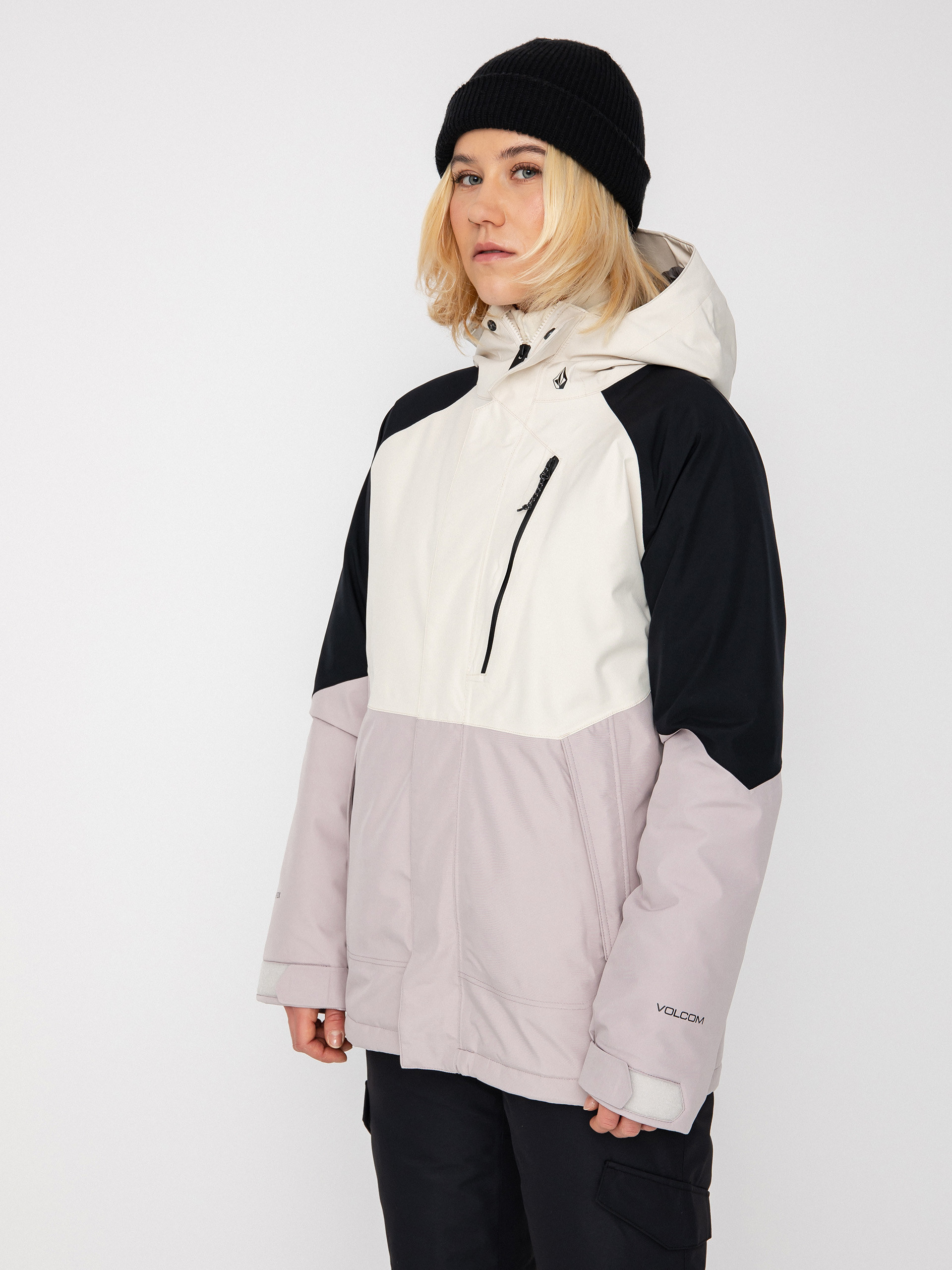 Damska Kurtka snowboardowa Volcom Aris Ins Gore (amethyst smoke)