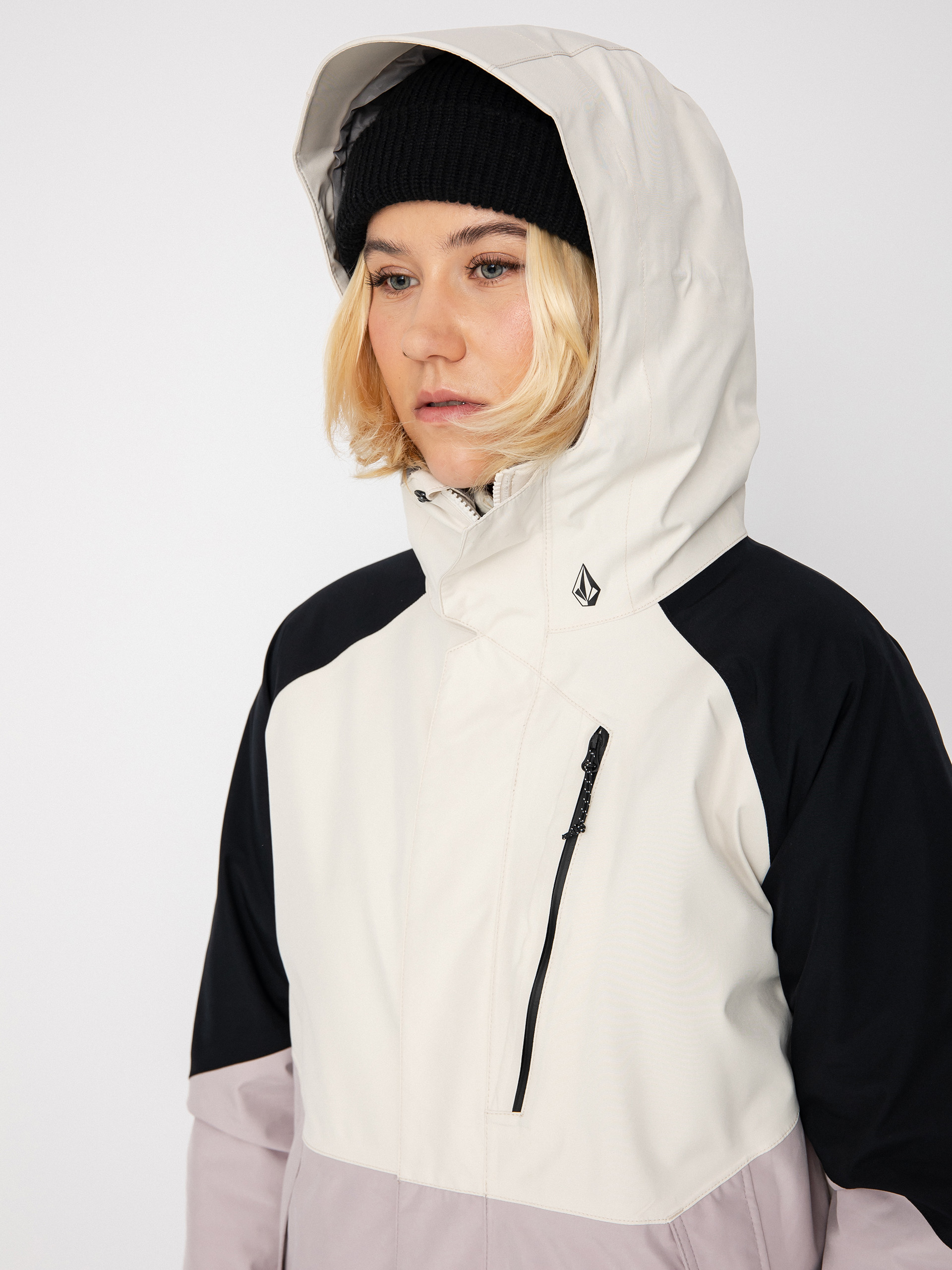 Damska Kurtka snowboardowa Volcom Aris Ins Gore (amethyst smoke)