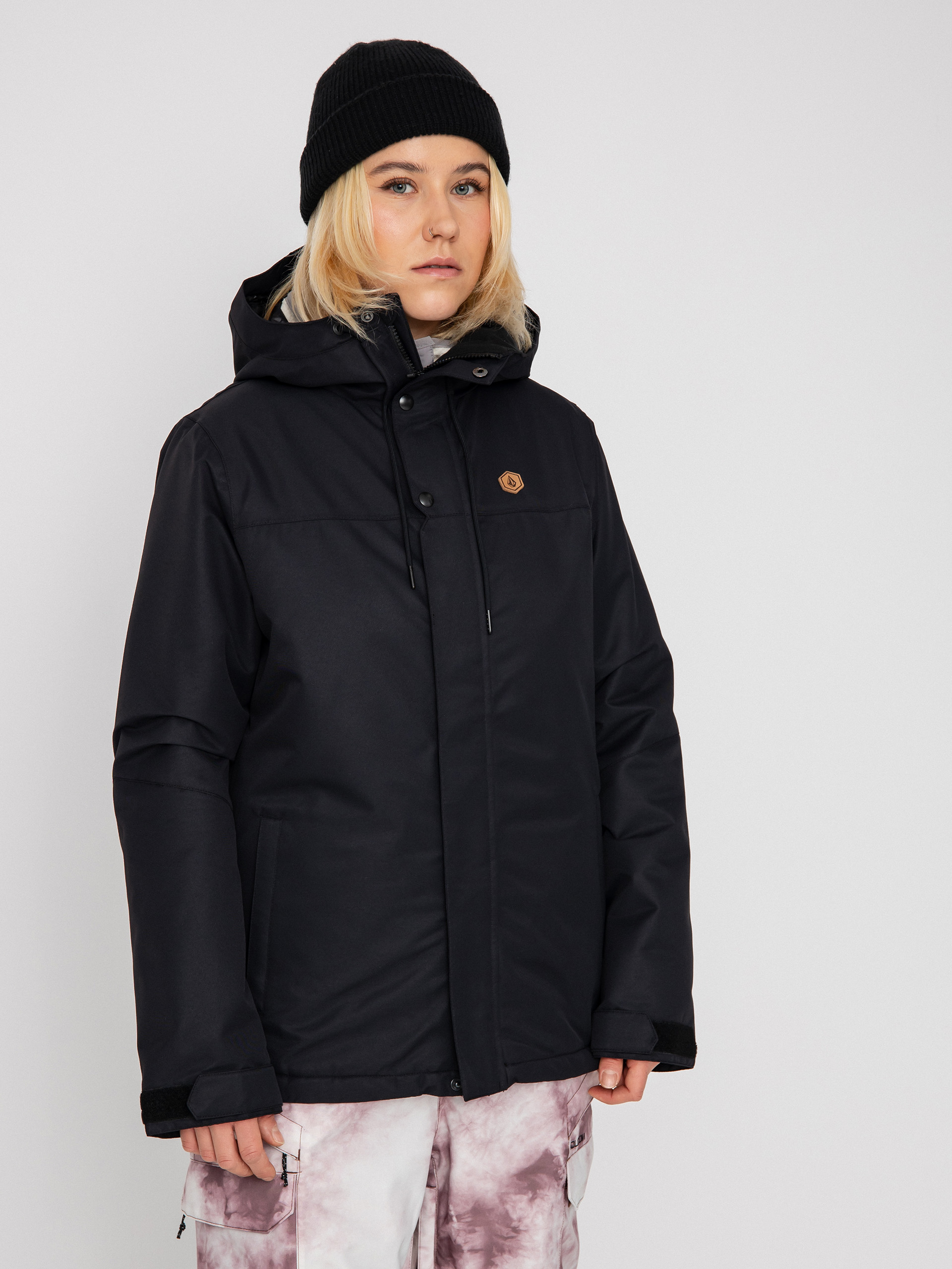 Damska Kurtka snowboardowa Volcom Bolt Ins (black)