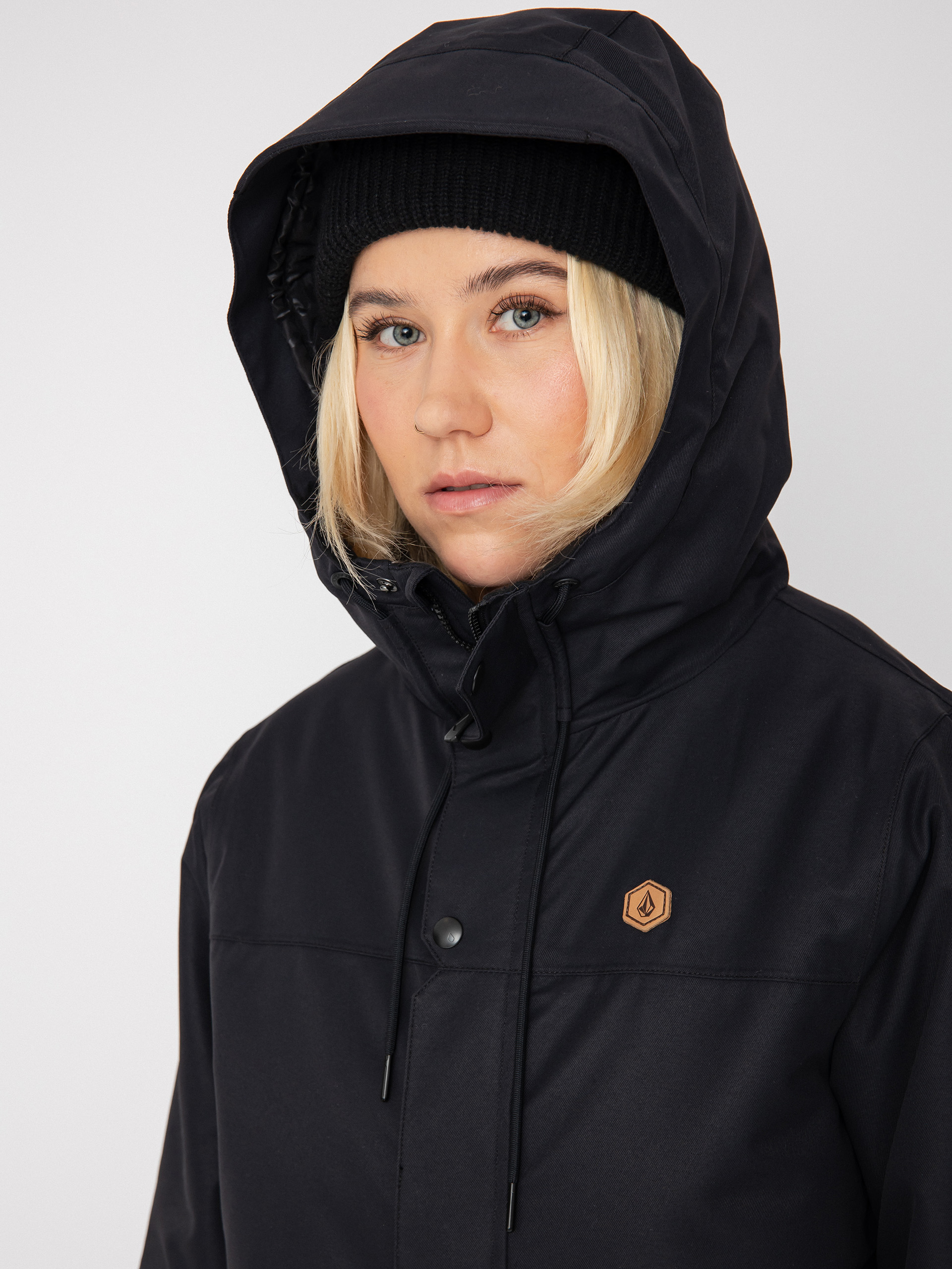 Damska Kurtka snowboardowa Volcom Bolt Ins (black)