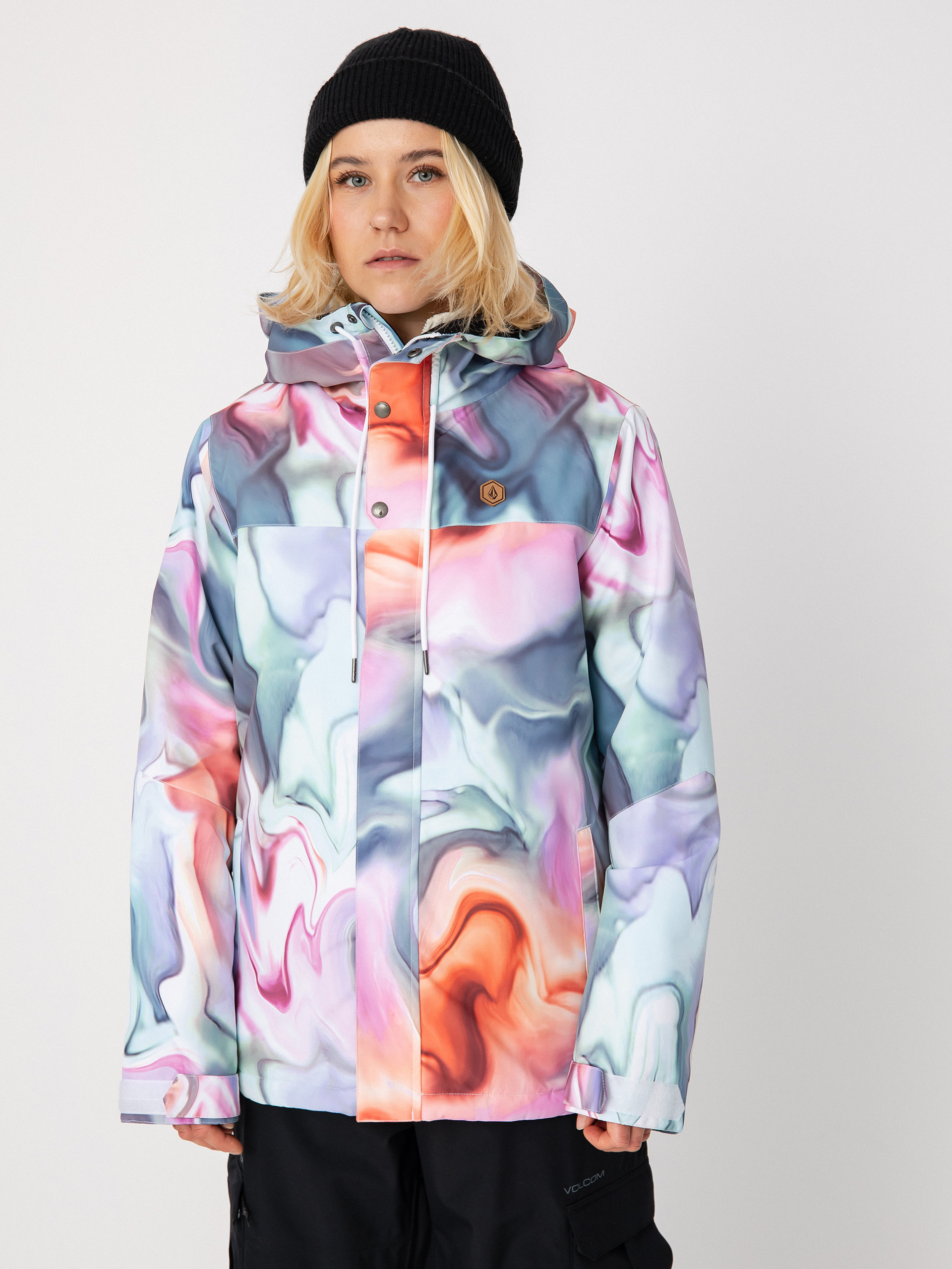 Damska Kurtka snowboardowa Volcom Bolt Ins (nebula print)