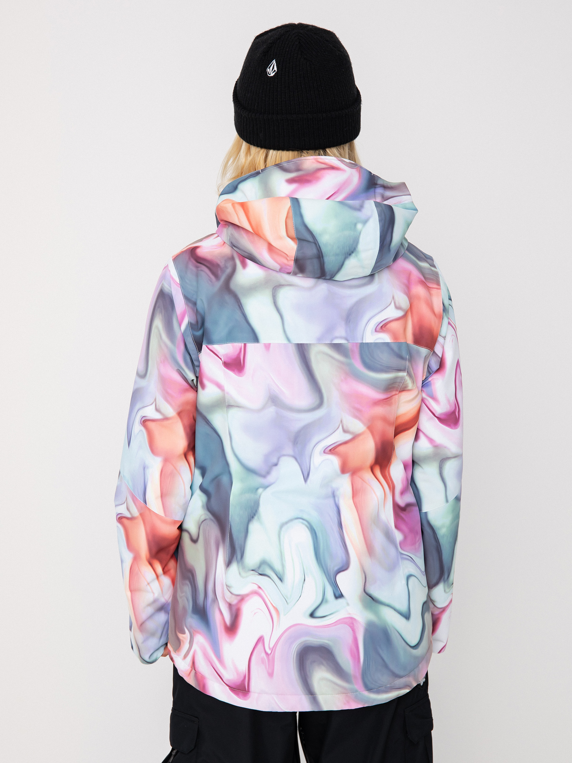 Damska Kurtka snowboardowa Volcom Bolt Ins (nebula print)