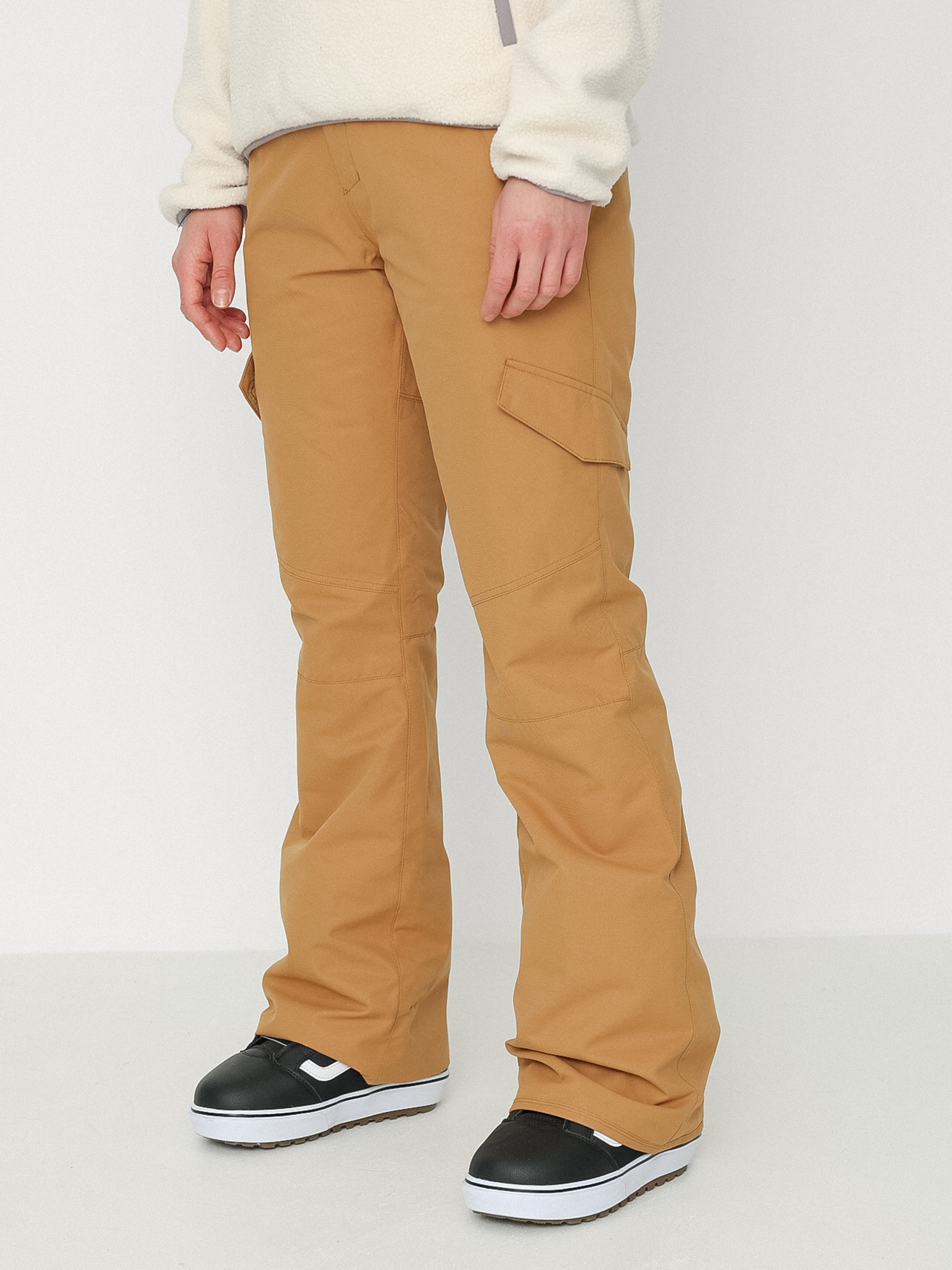 Damskie Spodnie snowboardowe Volcom Bridger Ins (caramel)