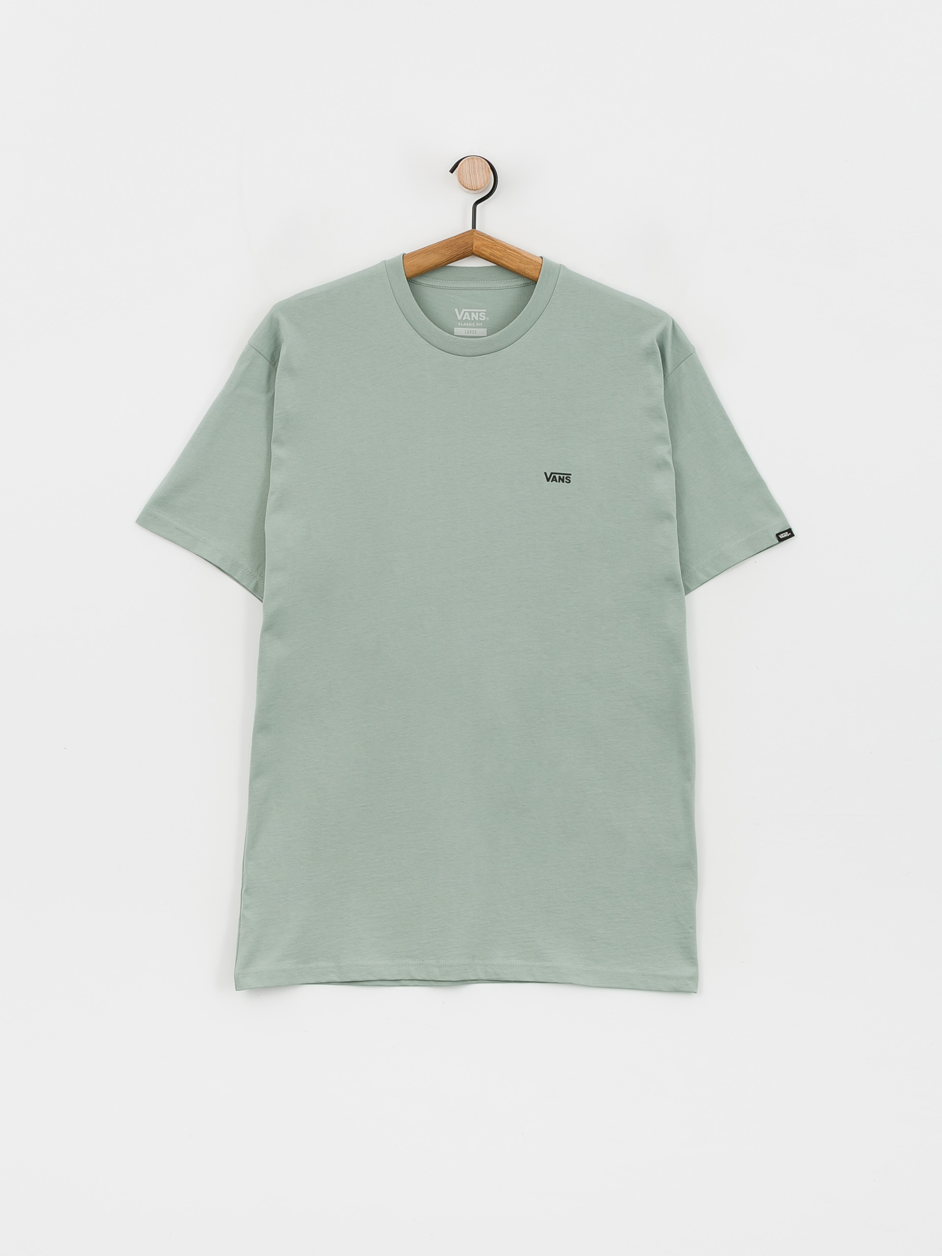 T-shirt Vans Left Chest Logo (chinois green/black)