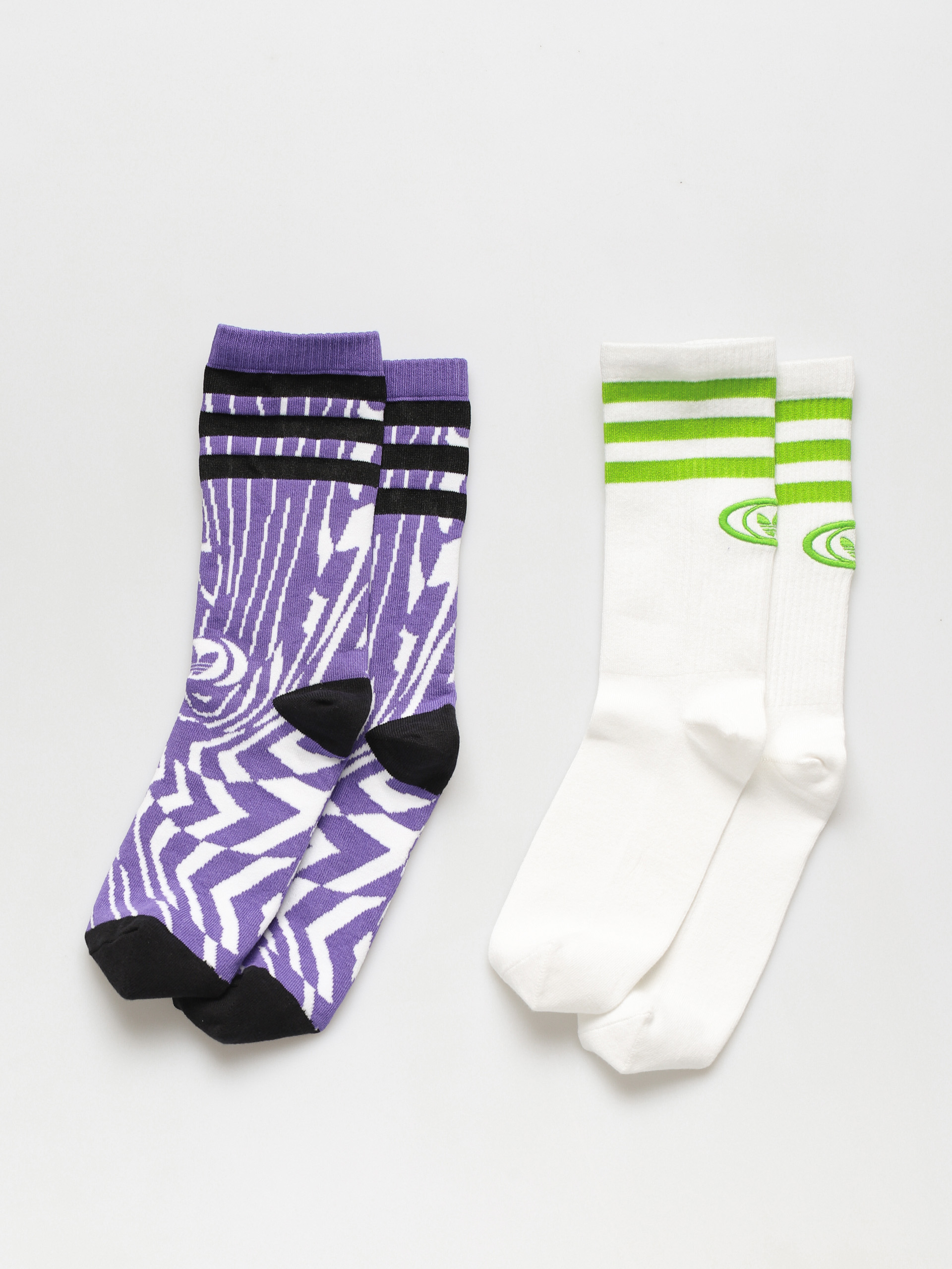 Skarpetki adidas Originals Rekive Crew 2Pp (white/purrus)