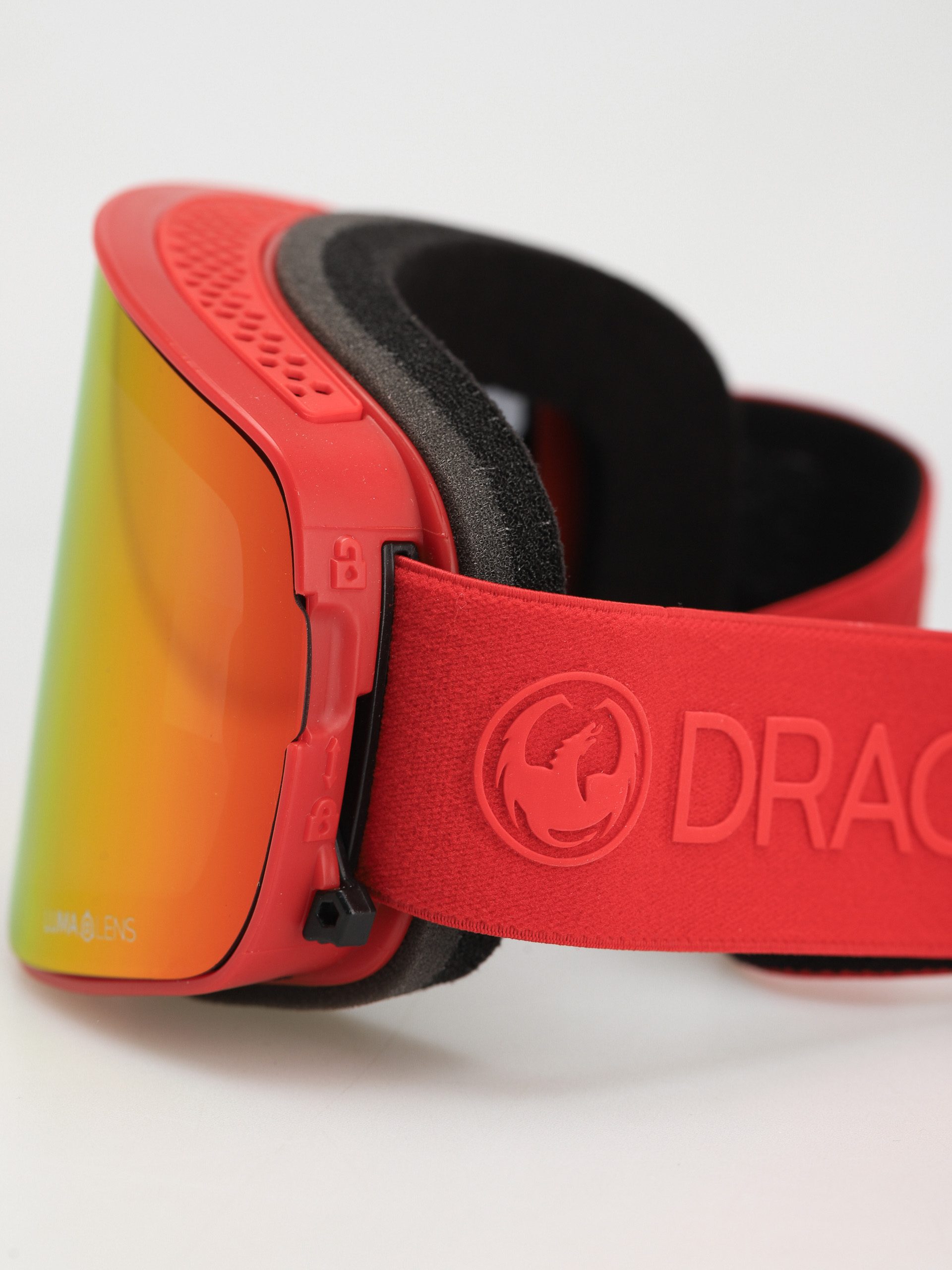 Gogle Dragon NFX2 (saffron/lumalens red ion/lumalens rose)