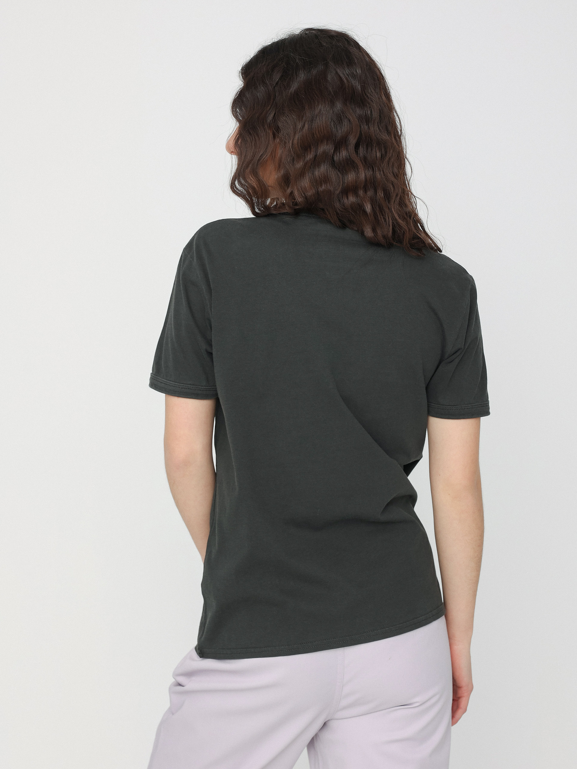 T-shirt Volcom Truly Ringer Wmn (black)