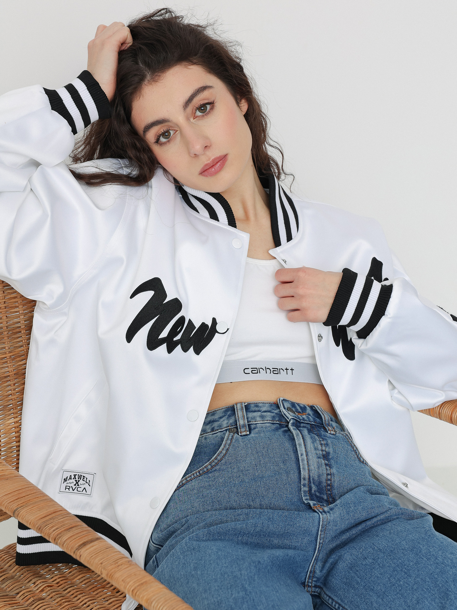 Kurtka RVCA Stopper Wmn (whisper white)