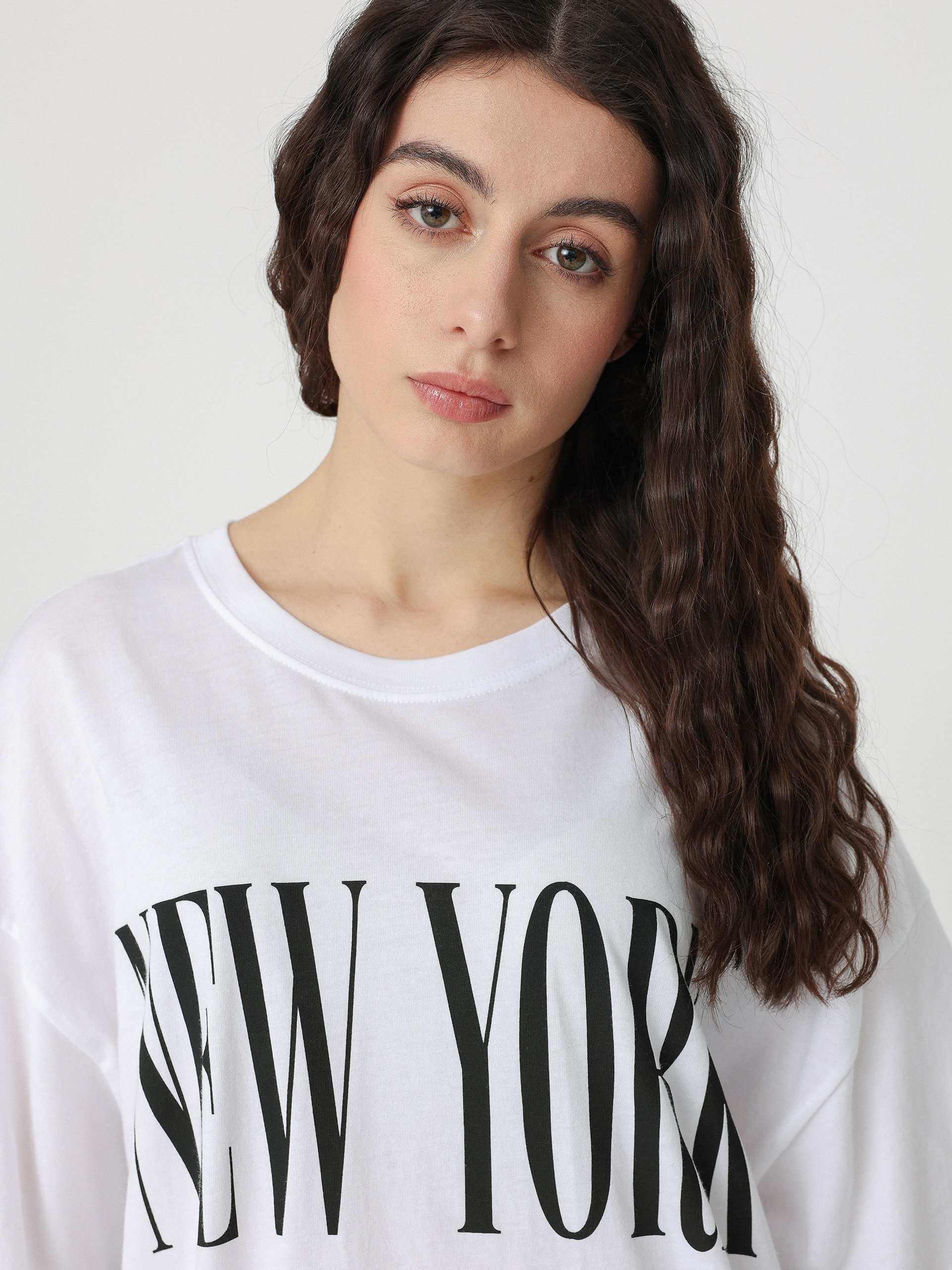 T-shirt RVCA Ny La Wmn (white)