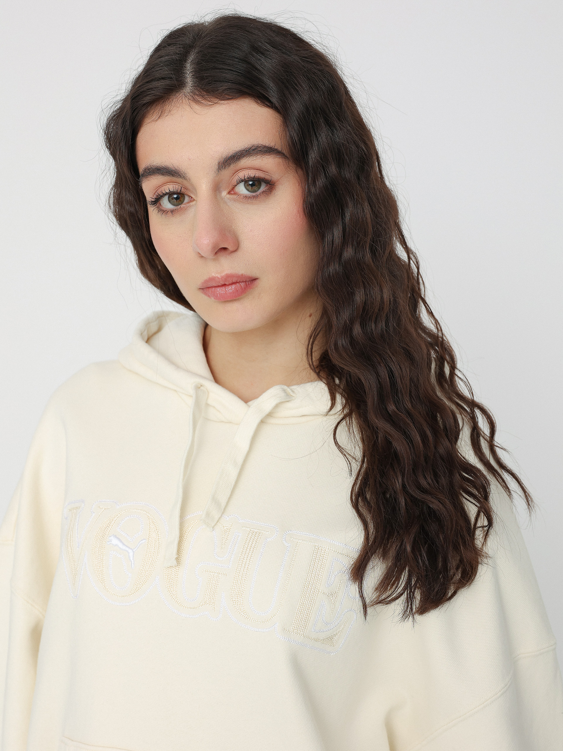 Bluza z kapturem Puma X Vogue Oversized HD Wmn (pristine)