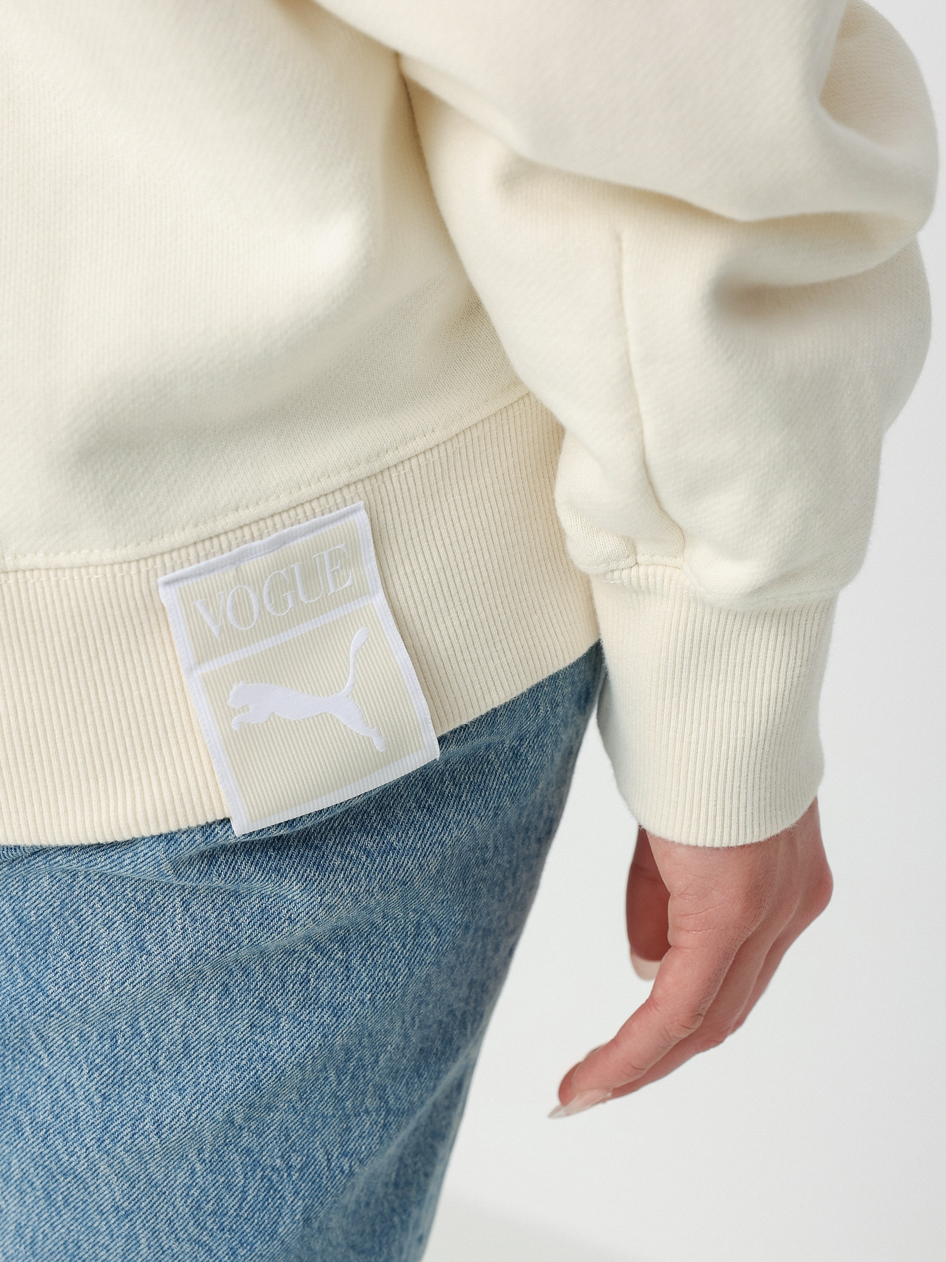 Bluza z kapturem Puma X Vogue Oversized HD Wmn (pristine)